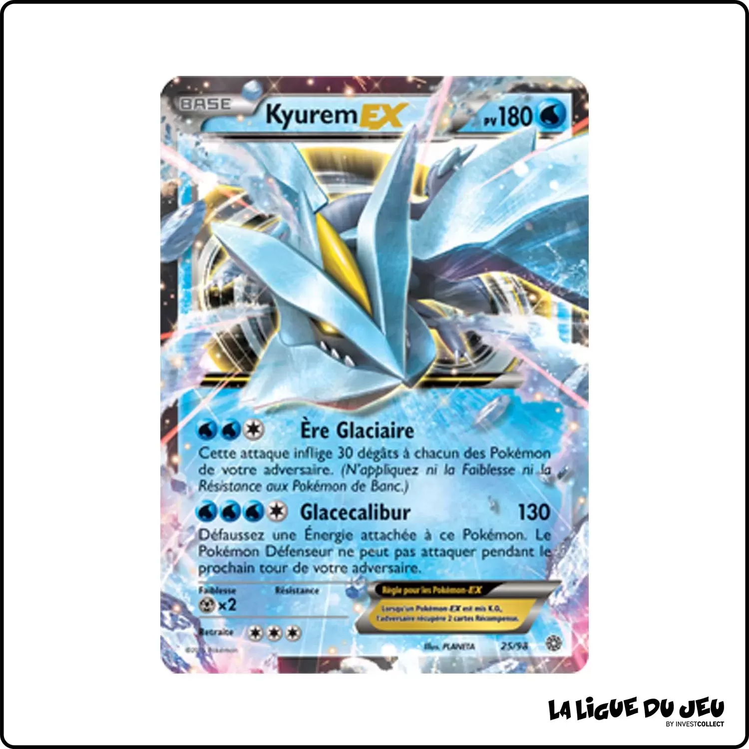 Ultra - Pokemon - Origines Antiques - Kyurem EX 25/98 Pokemon Company - 1