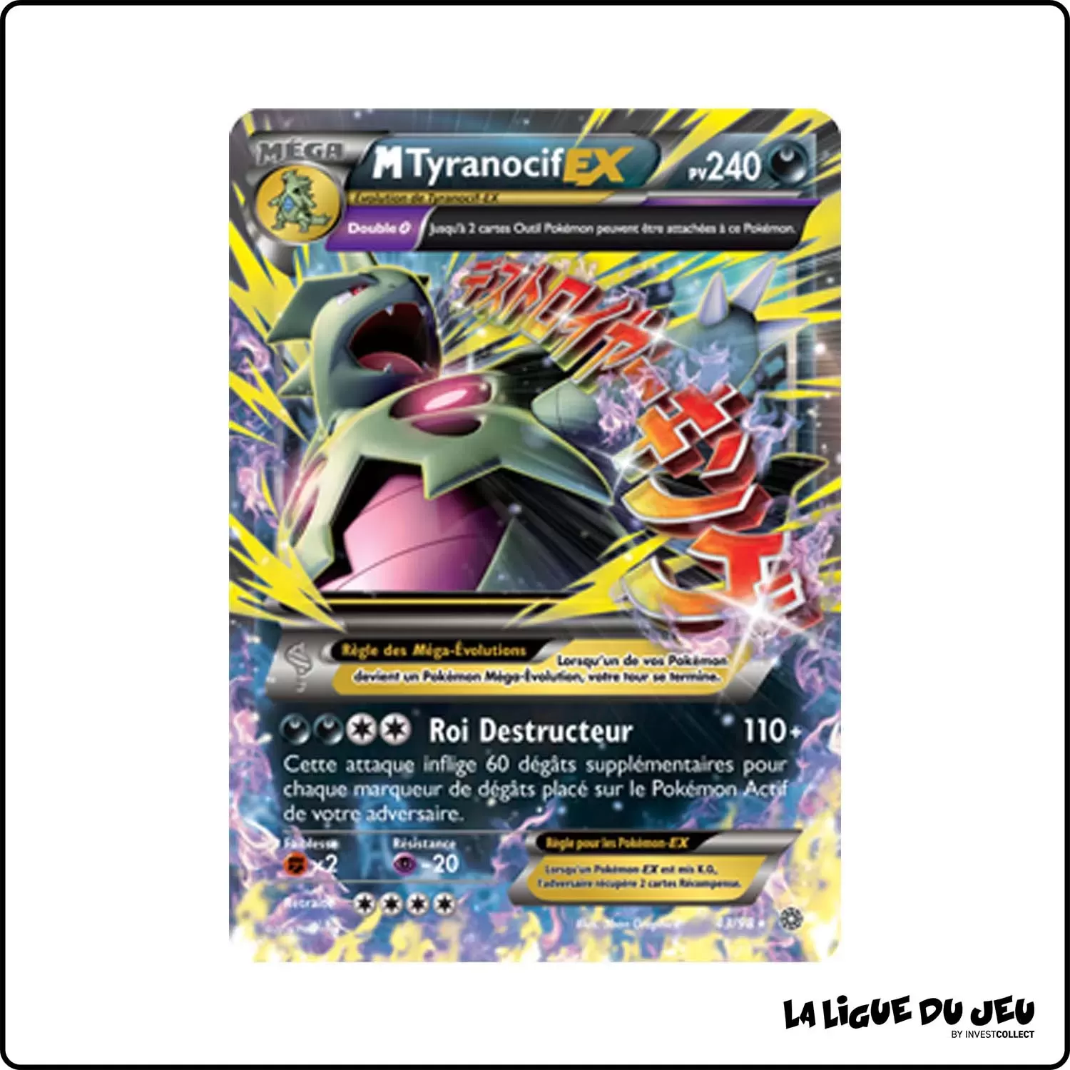 Ultra - Pokemon - Origines Antiques - M Tyranocif EX 43/98 Pokemon Company - 1