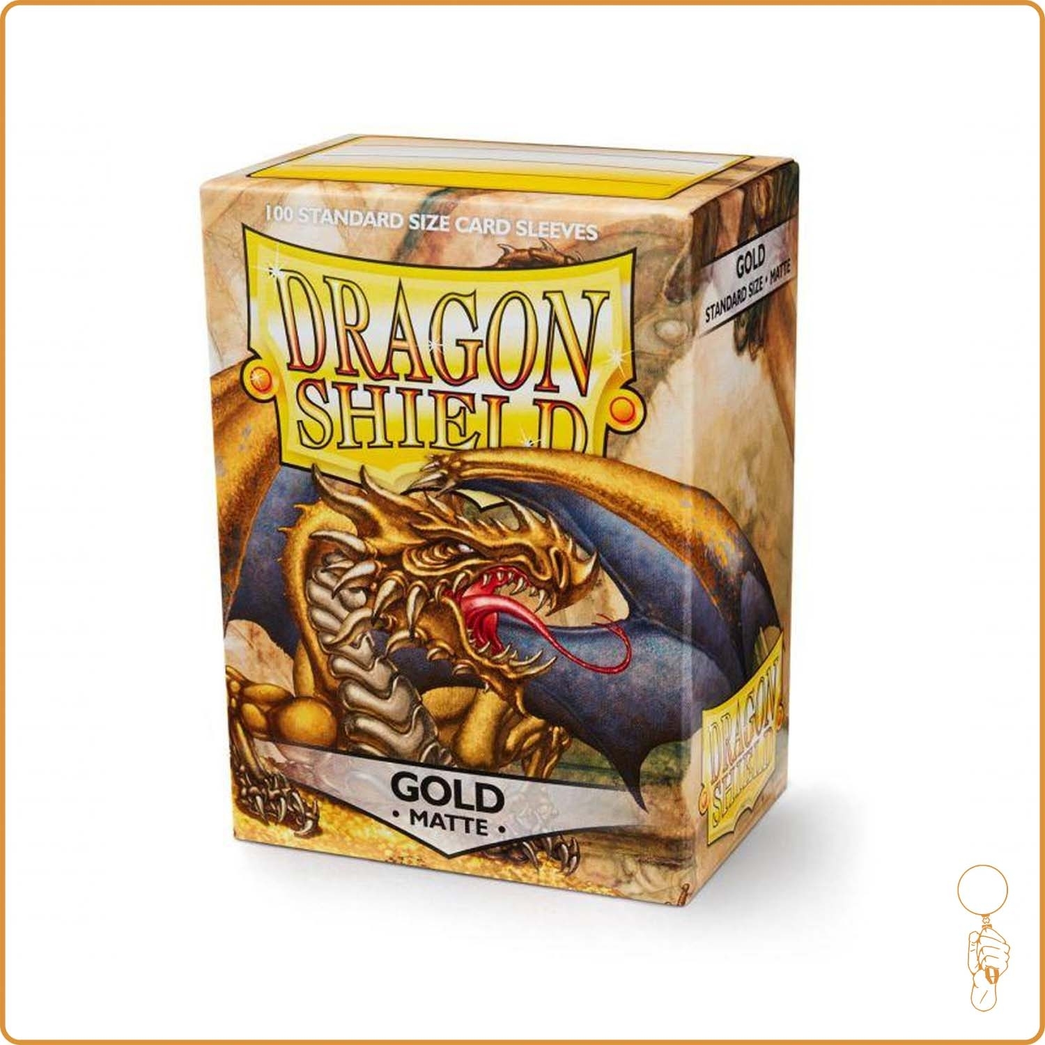 Sleeve - Dragon Shield - Protèges Cartes - Format Standard - Gold