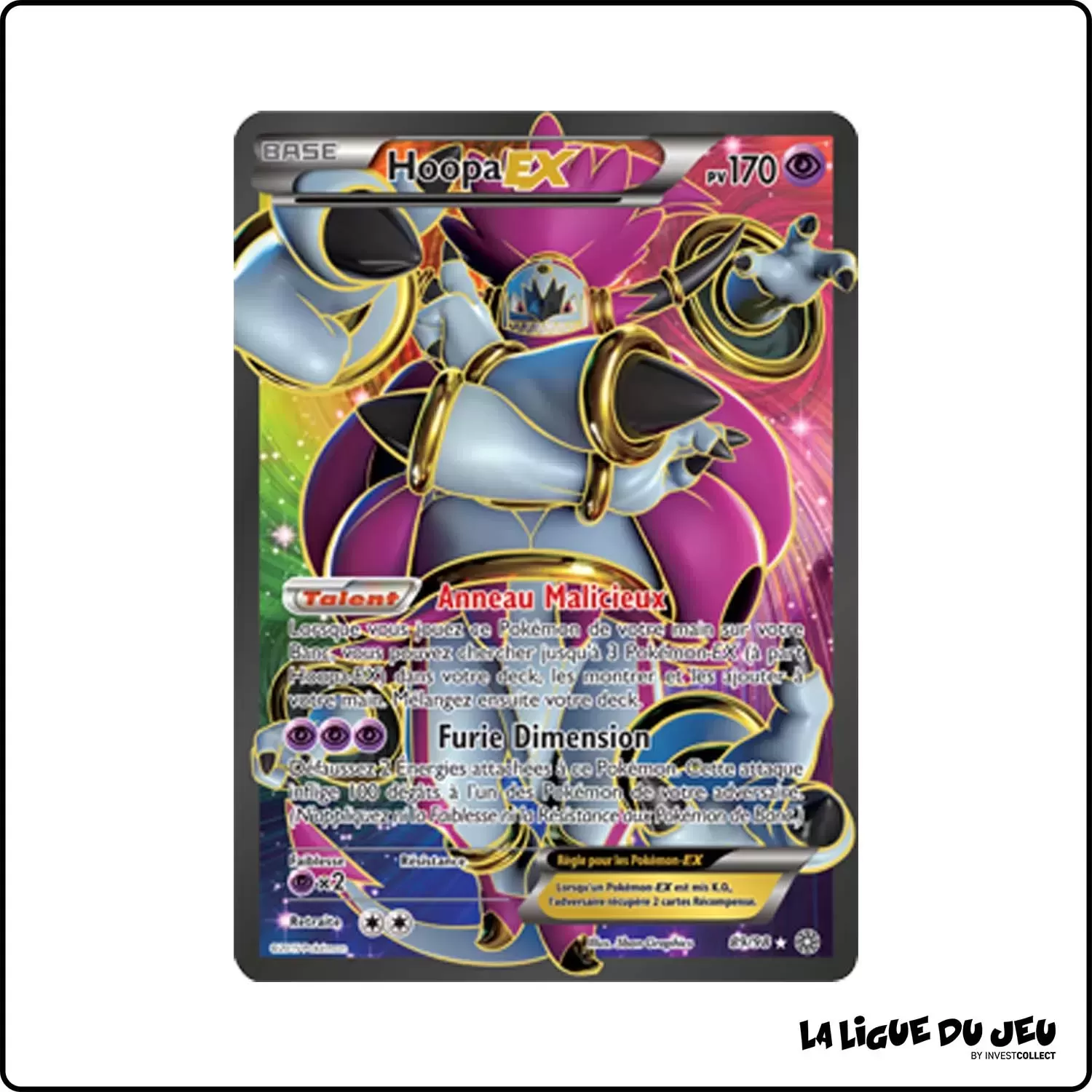 Ultra - Pokemon - Origines Antiques - Hoopa EX 89/98 Pokemon Company - 1