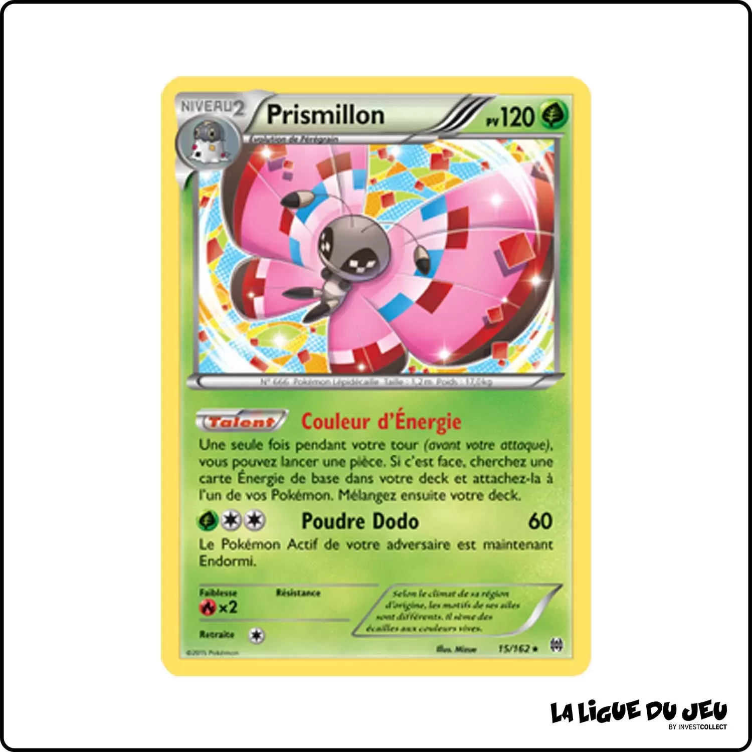 Holo - Pokemon - Impulsion Turbo - Prismillon 15/162 Pokemon Company - 1