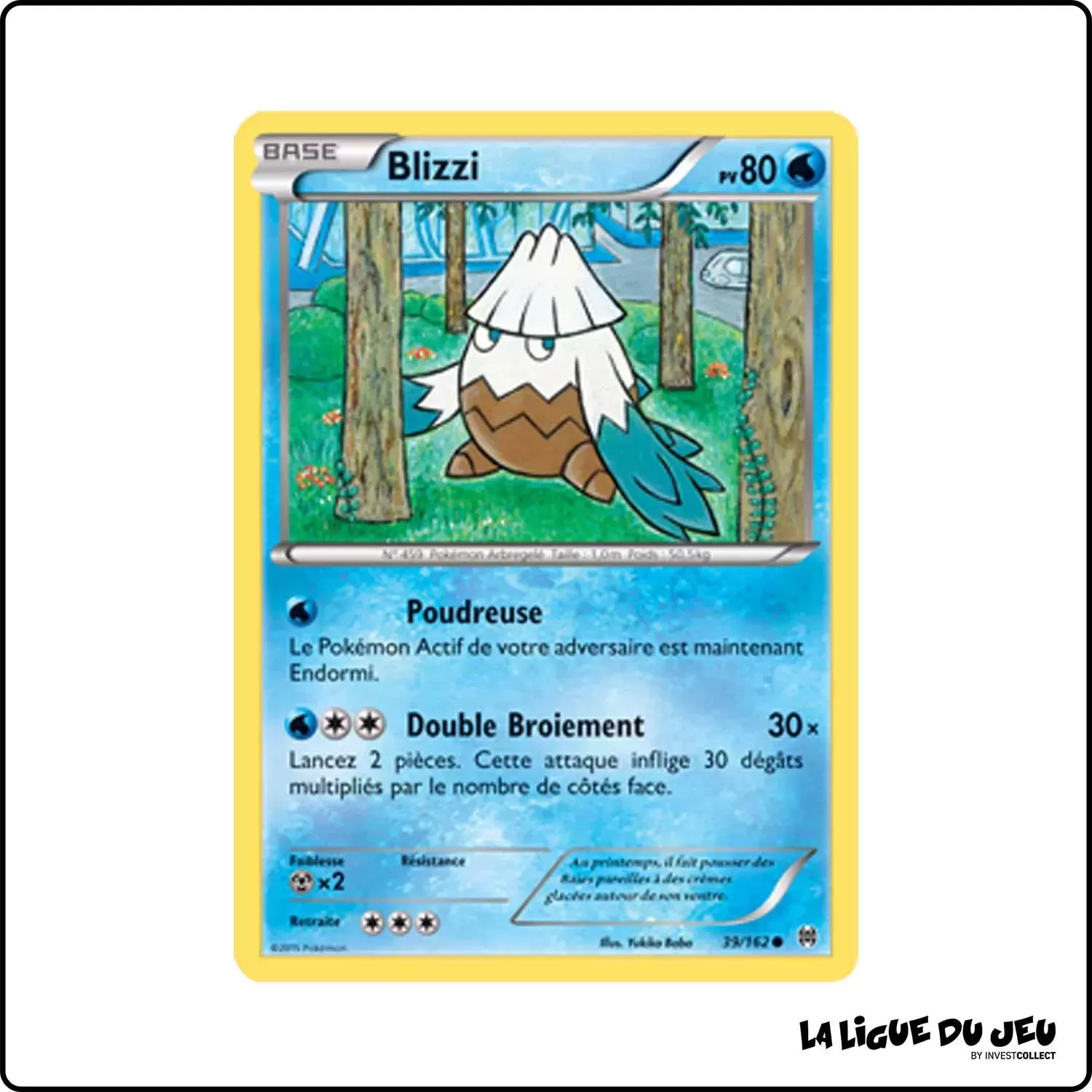 Commune - Pokemon - Impulsion Turbo - Blizzi 39/162 Pokemon Company - 1