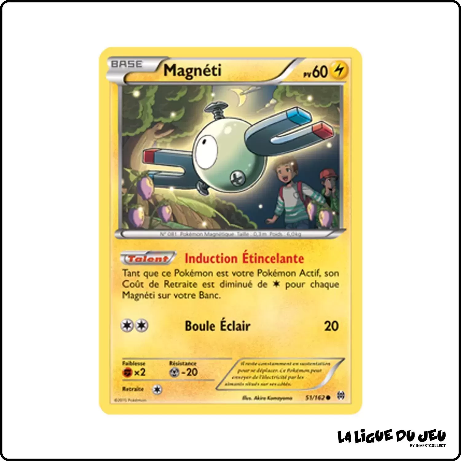 Commune - Pokemon - Impulsion Turbo - Magnéti 51/162 Pokemon Company - 1