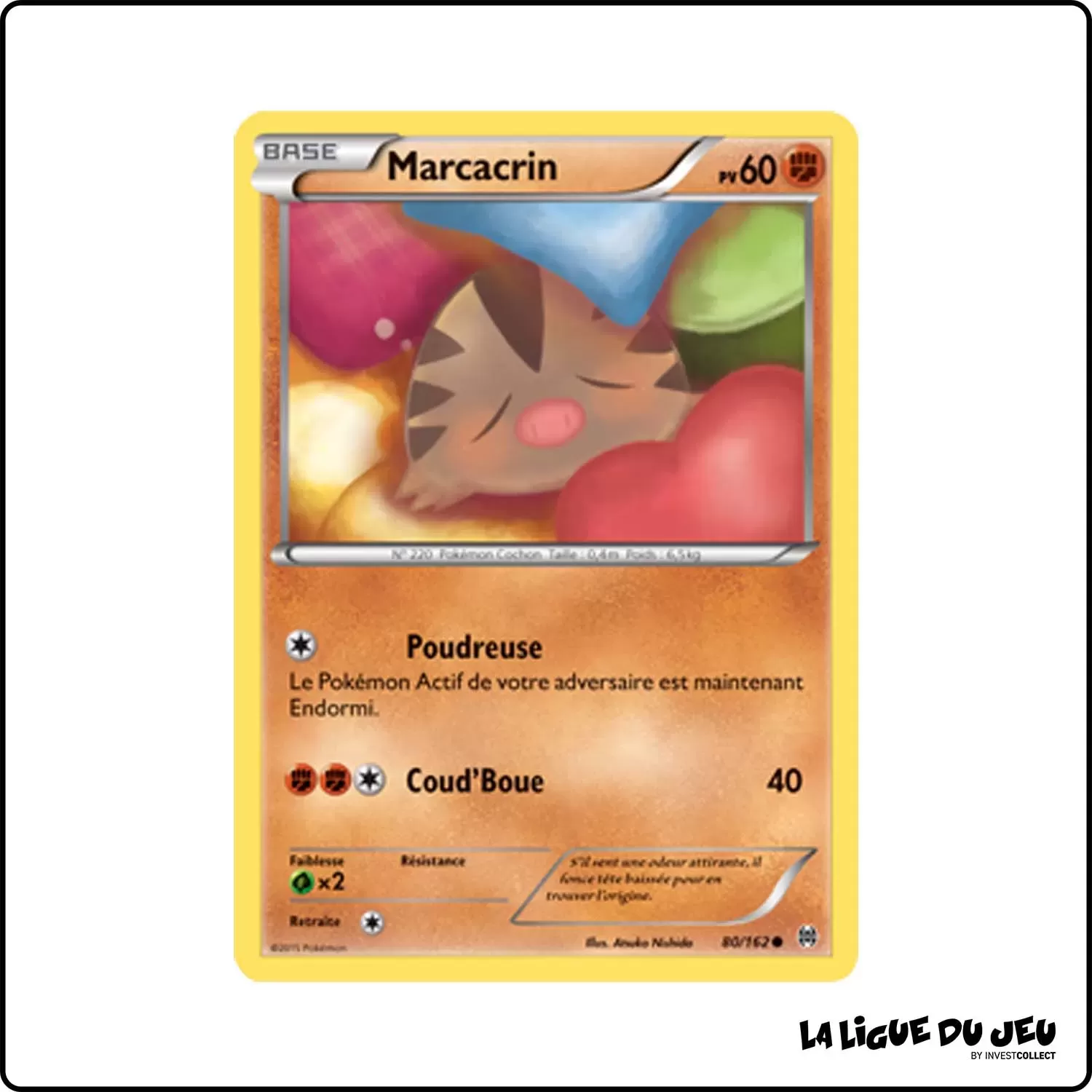 Commune - Pokemon - Impulsion Turbo - Marcacrin 80/162 Pokemon Company - 1