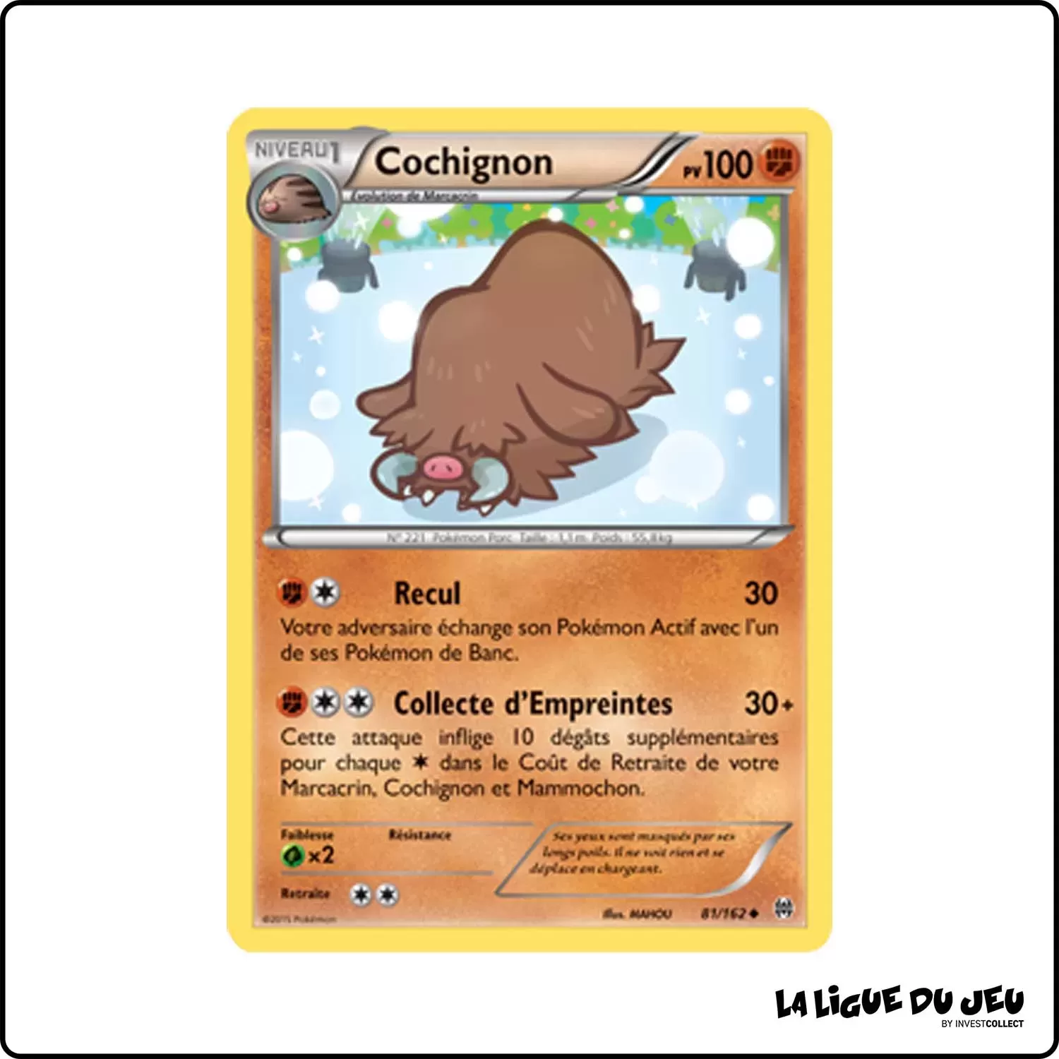 Peu commune - Pokemon - Impulsion Turbo - Cochignon 81/162 Pokemon Company - 1