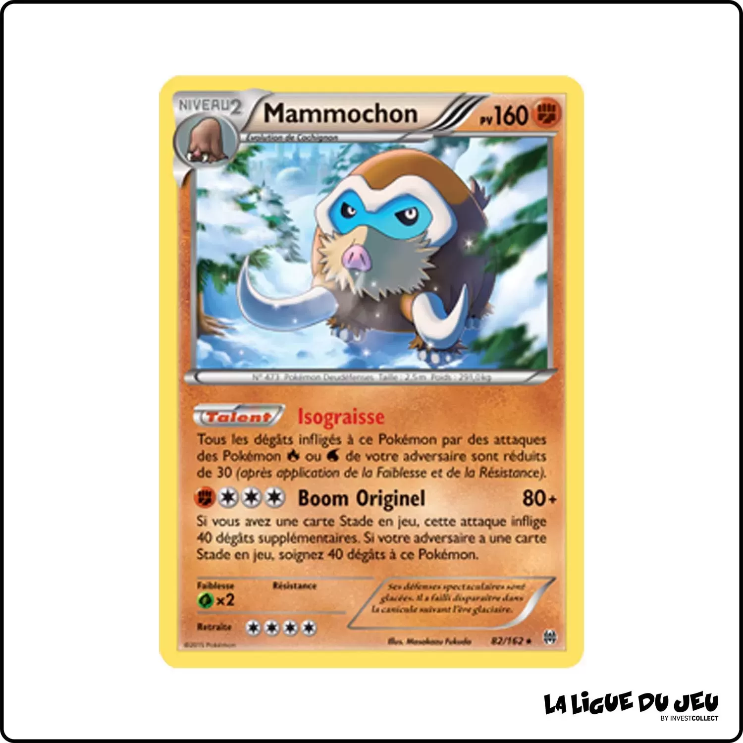 Holo - Pokemon - Impulsion Turbo - Mammochon 82/162 Pokemon Company - 1