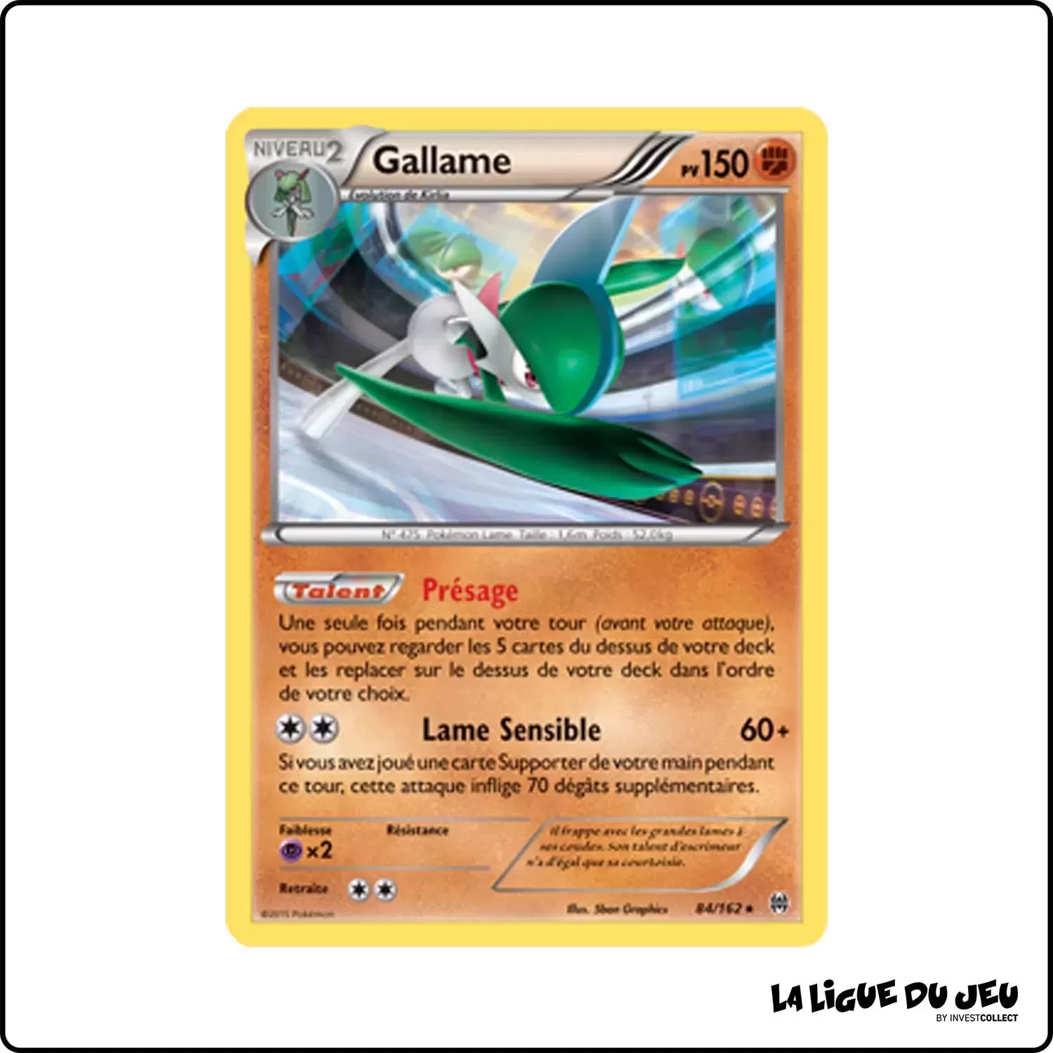 Holo - Pokemon - Impulsion Turbo - Gallame 84/162 Pokemon Company - 1