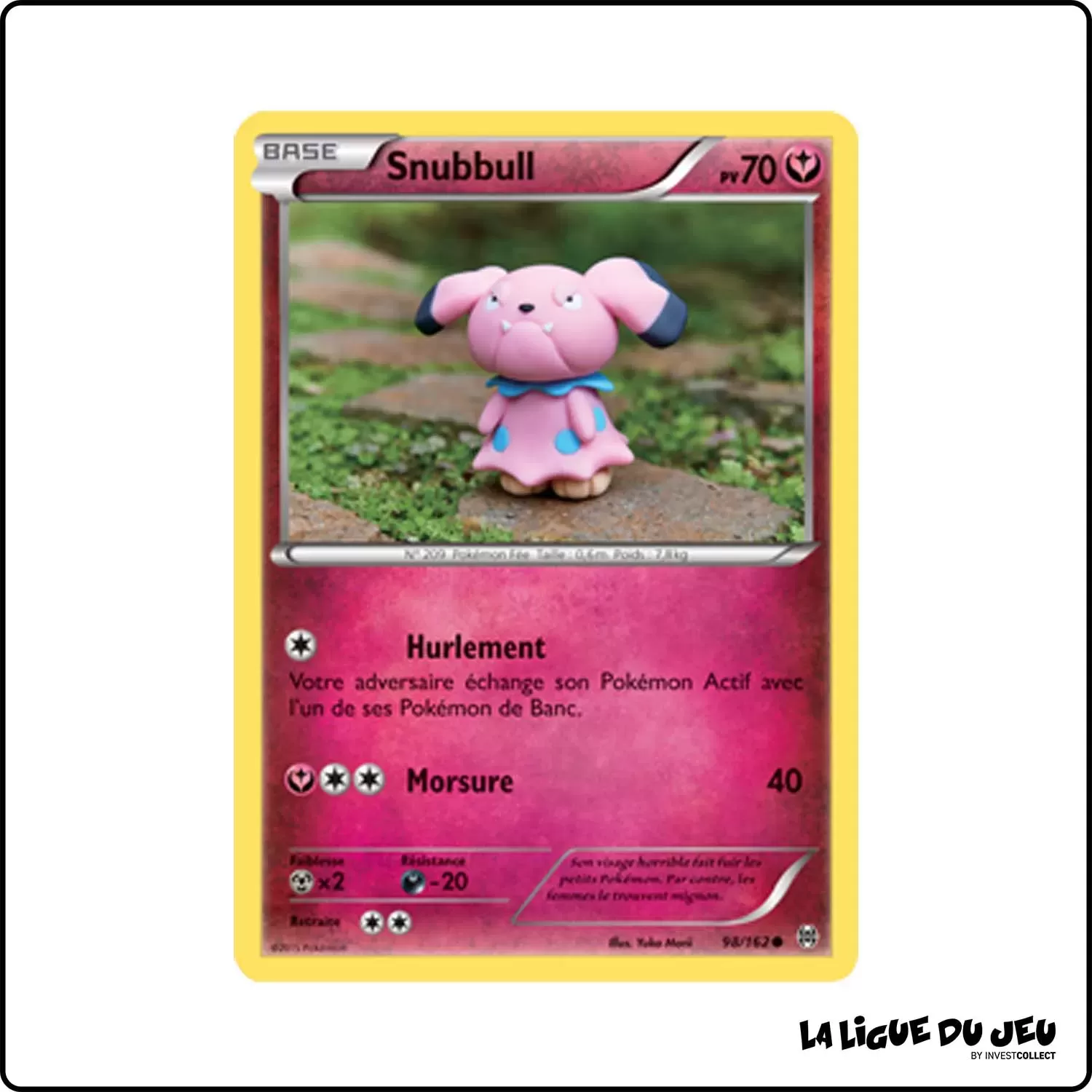 Commune - Pokemon - Impulsion Turbo - Snubbull 98/162 Pokemon Company - 1