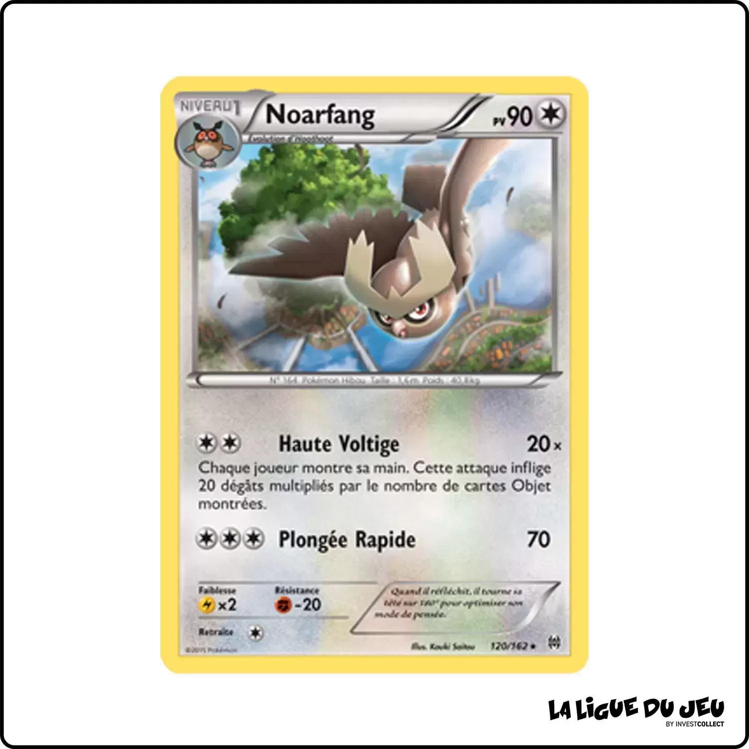 Rare - Pokemon - Impulsion Turbo - Noarfang 120/162 Pokemon Company - 1