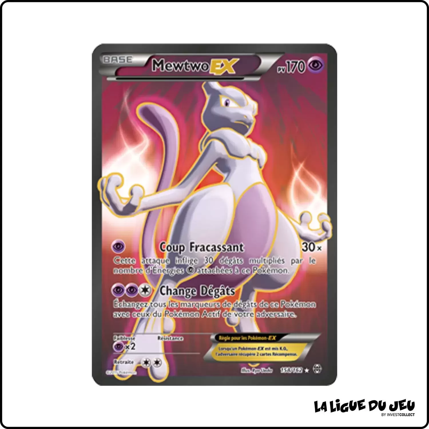 Ultra - Pokemon - Impulsion Turbo - Mewtwo EX 158/162 Pokemon Company - 1