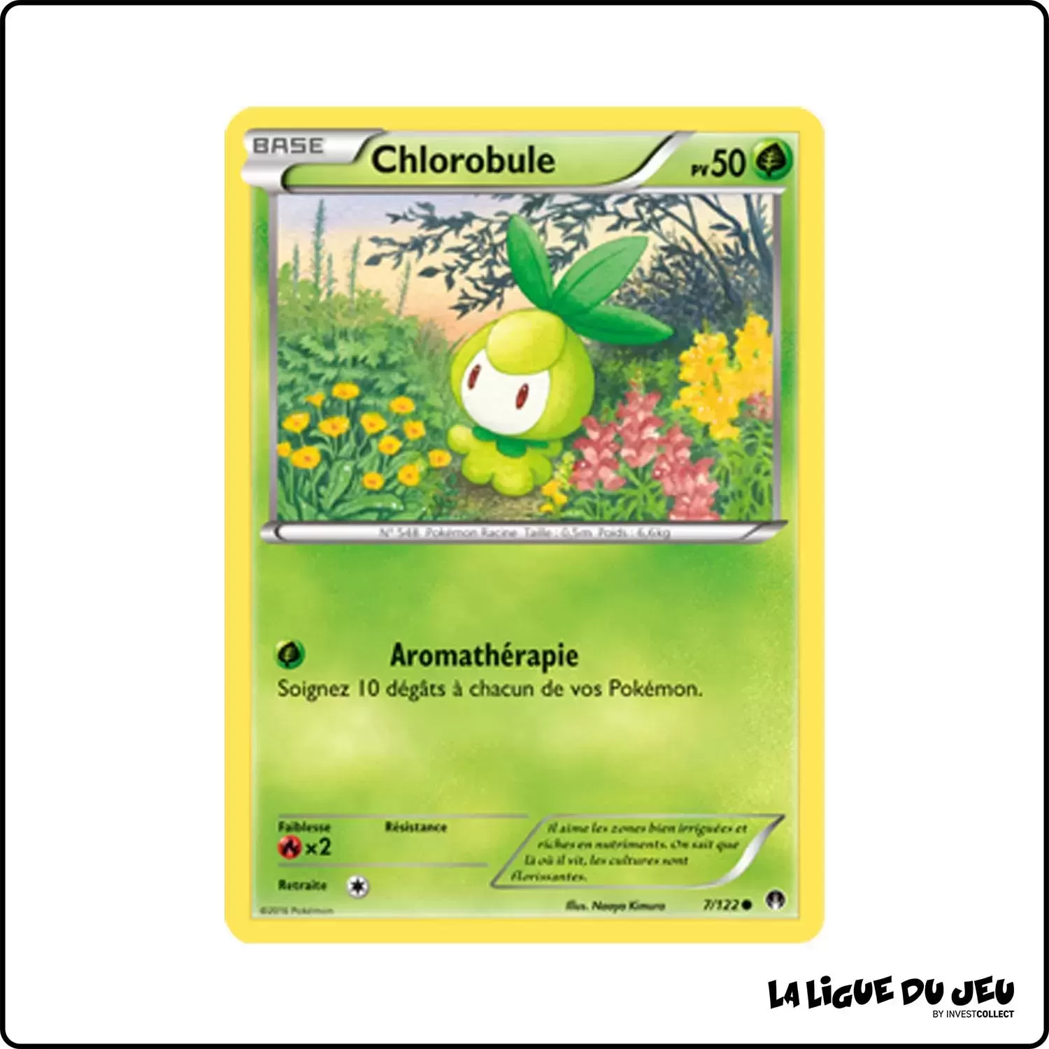 Commune - Pokemon - Rupture Turbo - Chlorobule 7/122 Pokemon Company - 1