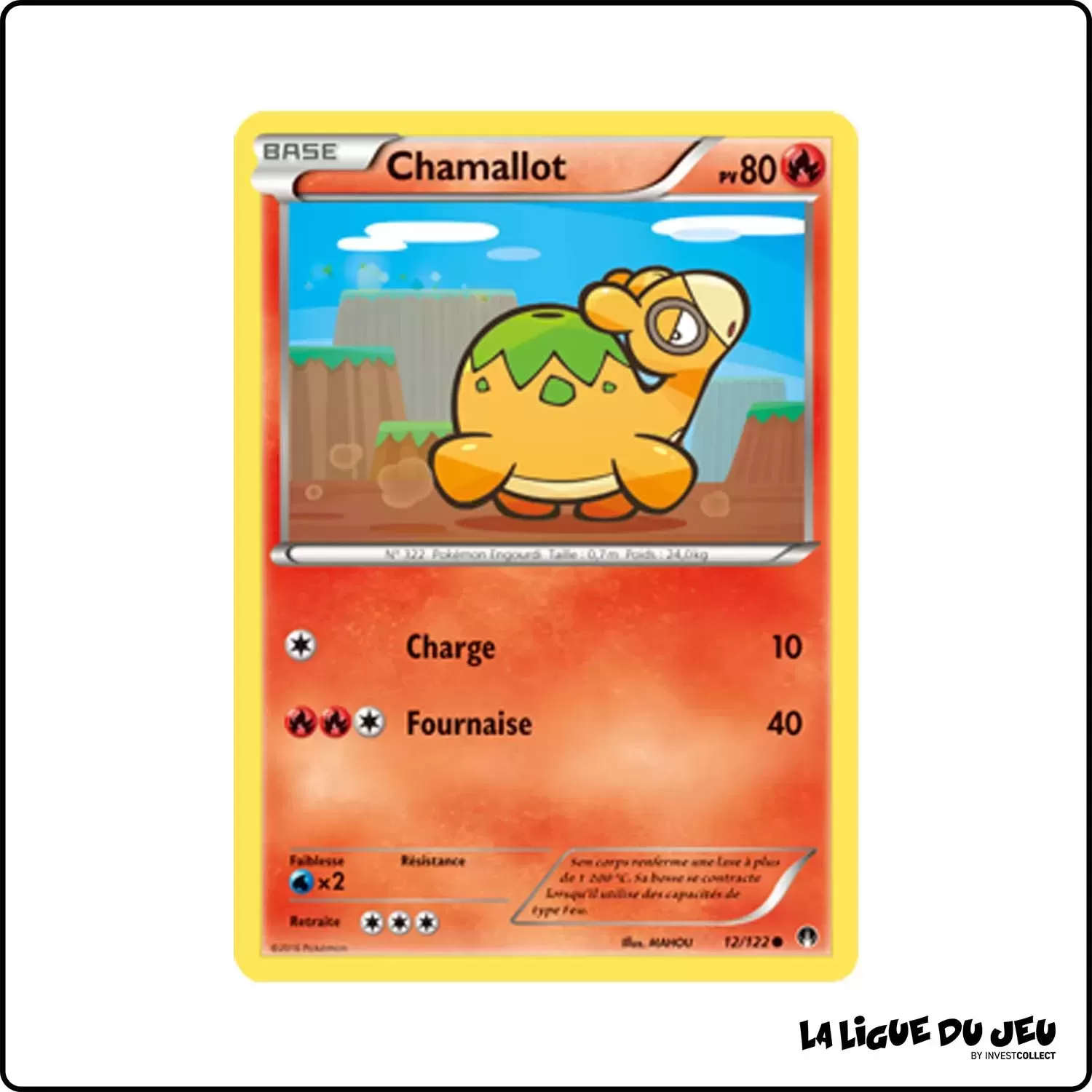 Commune - Pokemon - Rupture Turbo - Chamallot 12/122 Pokemon Company - 1