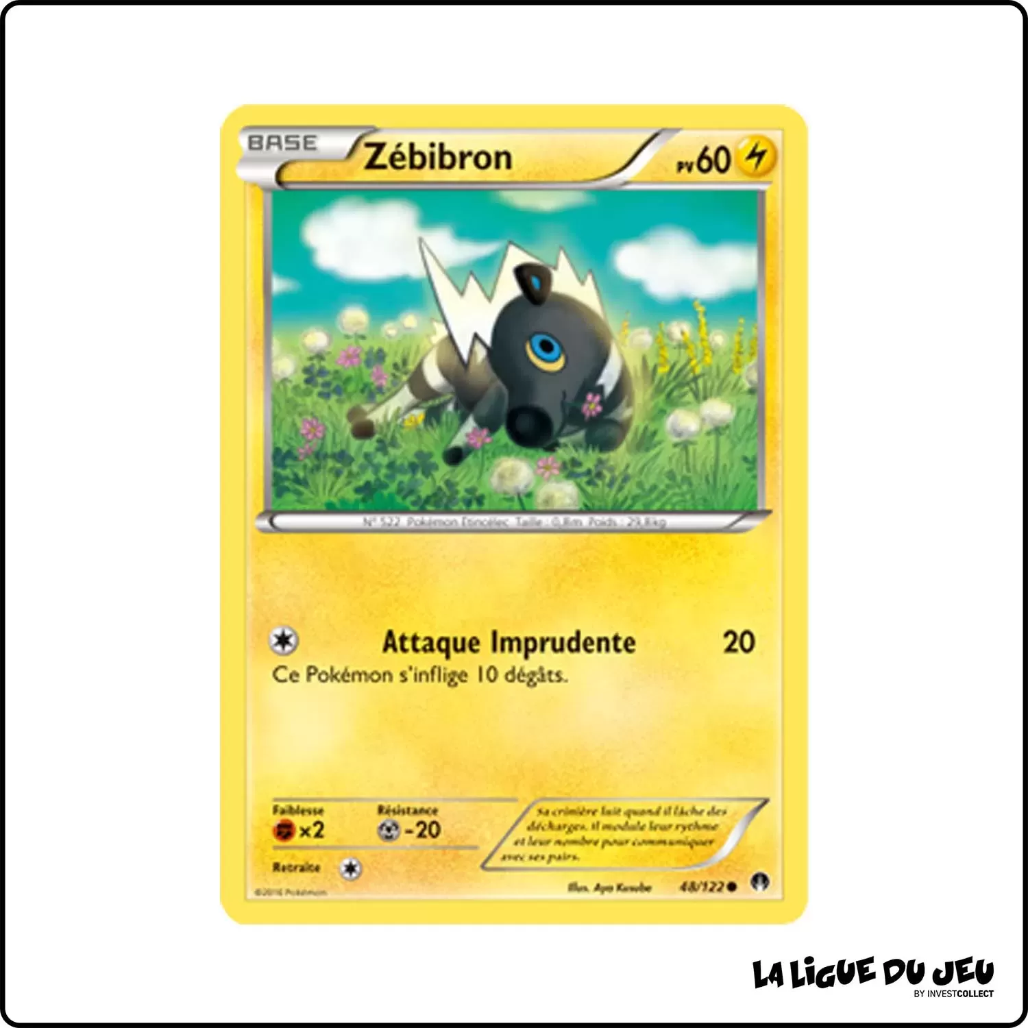 Commune - Pokemon - Rupture Turbo - Zébibron 48/122 Pokemon Company - 1