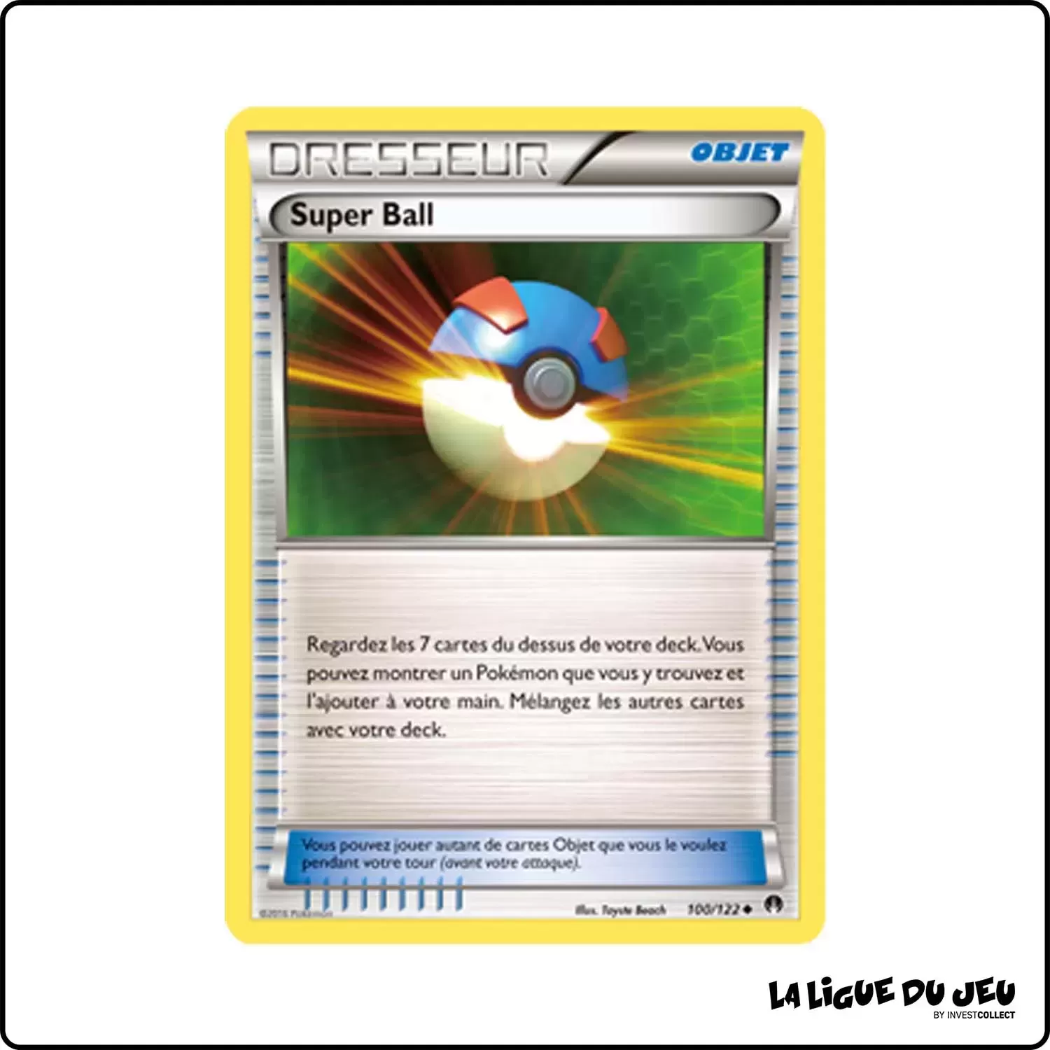 Peu commune - Pokemon - Rupture Turbo - Super Ball 100/122 Pokemon Company - 1