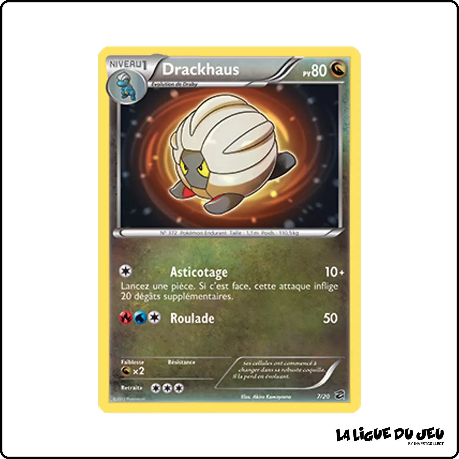 Holo - Pokemon - Coffre Des Dragons - Drackhaus 7/20