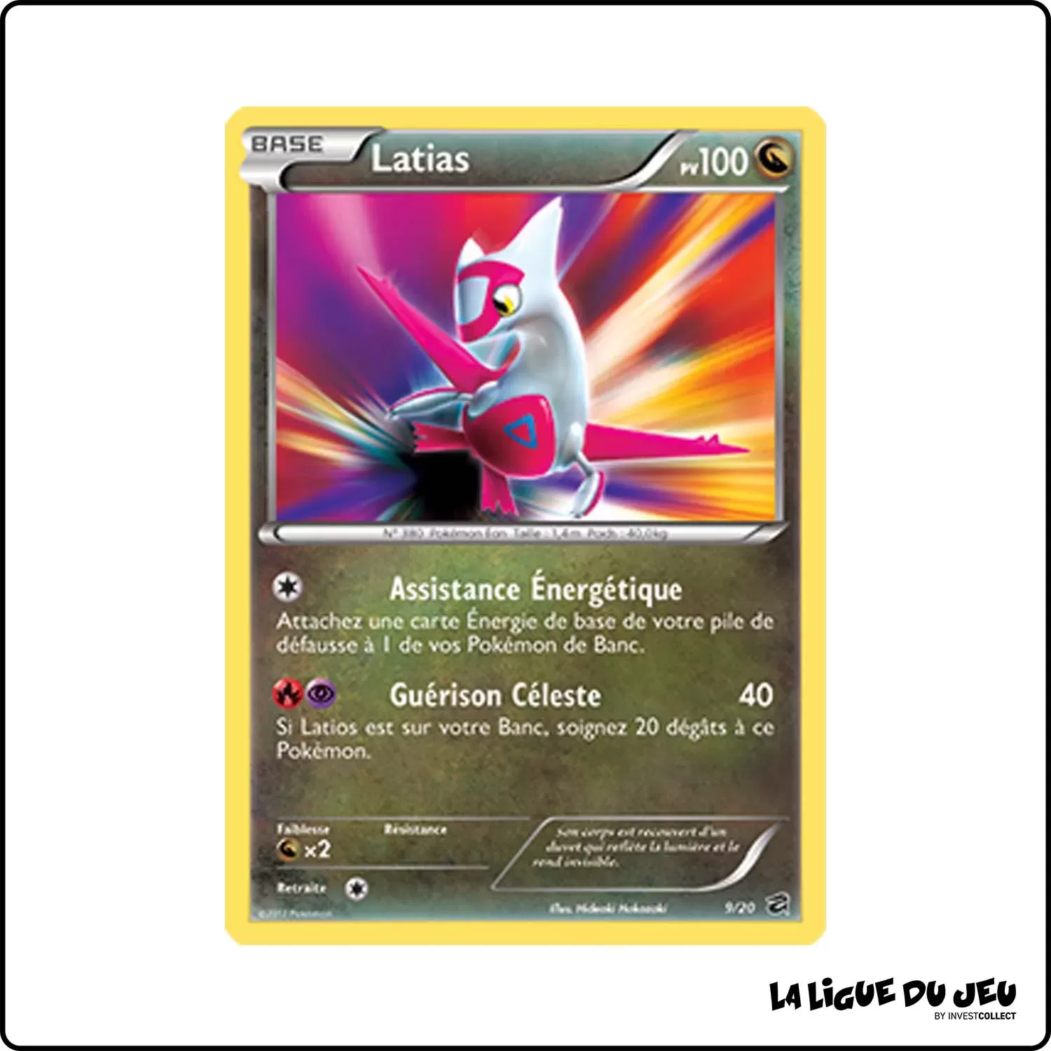 Holo - Pokemon - Coffre Des Dragons - Latias 9/20