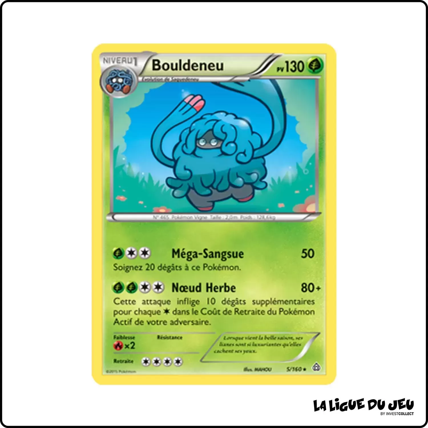 Rare - Pokemon - Primo Choc - Bouldeneu 5/160 Pokemon Company - 1