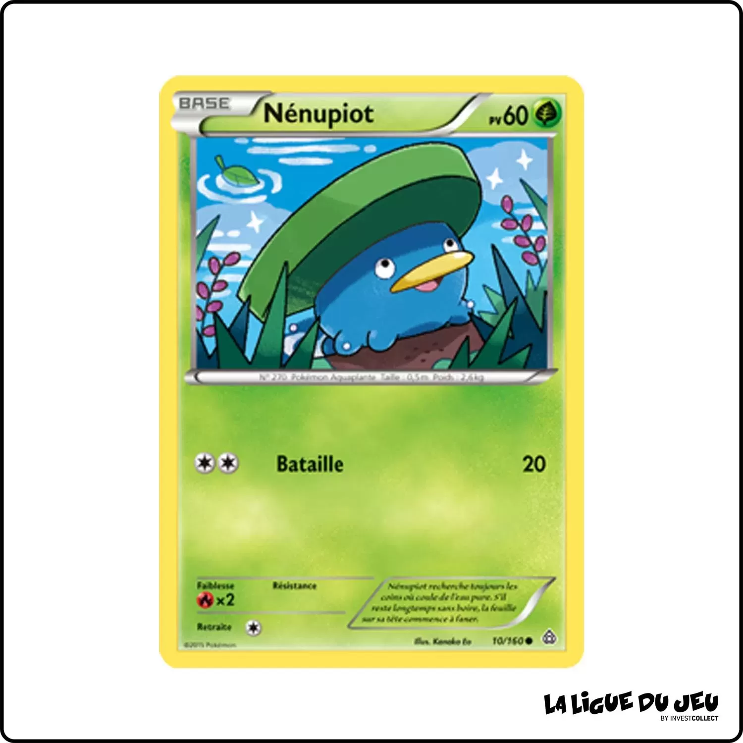 Commune - Pokemon - Primo Choc - Nénupiot 10/160 Pokemon Company - 1