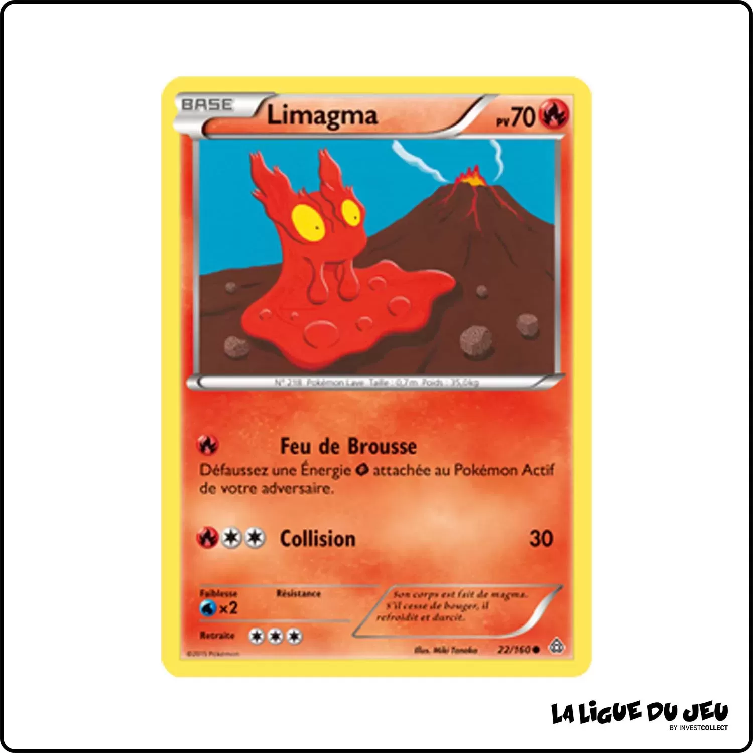 Commune - Pokemon - Primo Choc - Limagma 22/160 Pokemon Company - 1