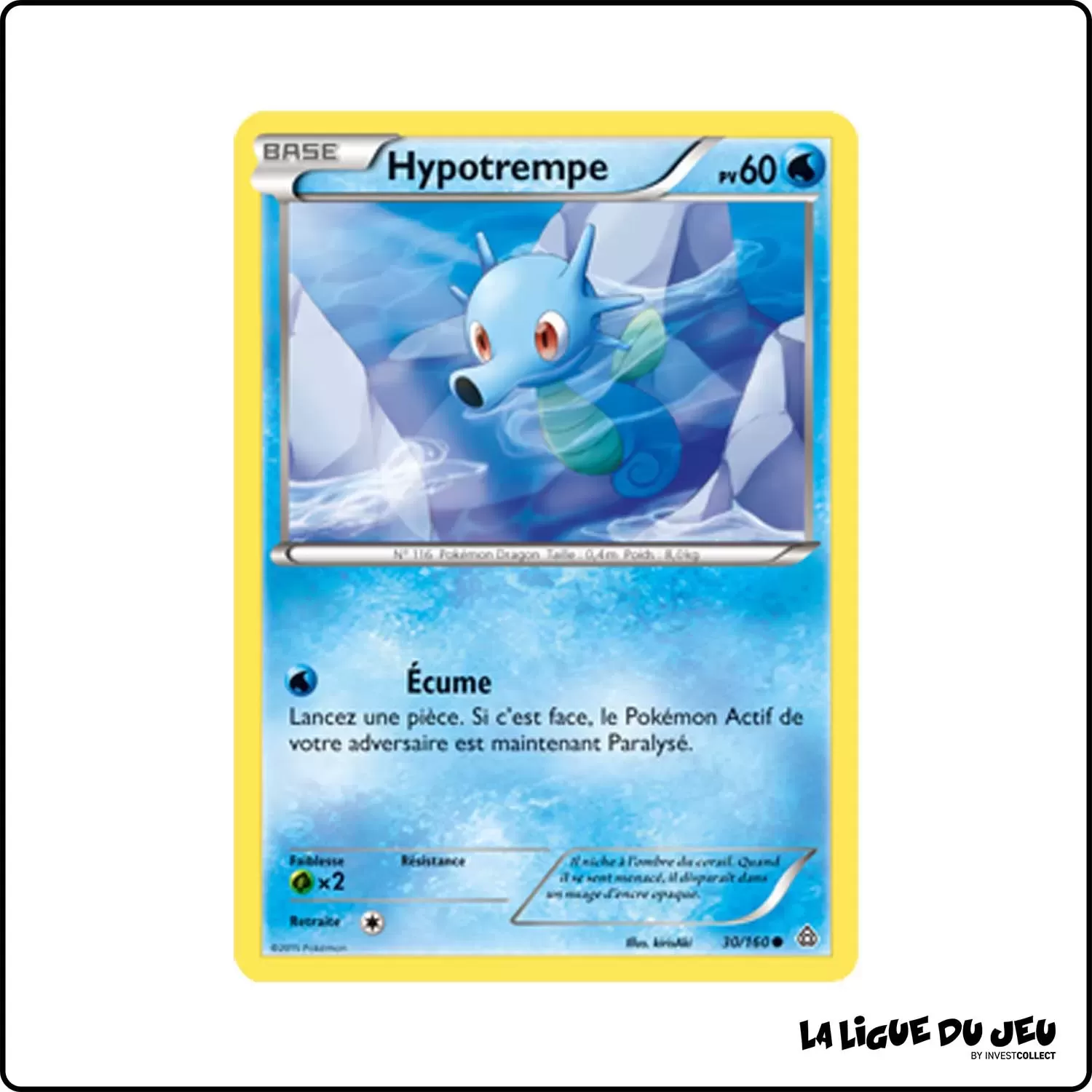 Commune - Pokemon - Primo Choc - Hypotrempe 30/160 Pokemon Company - 1