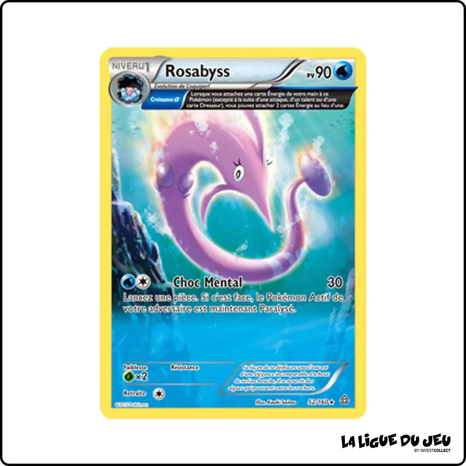 Rare - Pokemon - Primo Choc - Rosabyss 52/160 Pokemon Company - 1