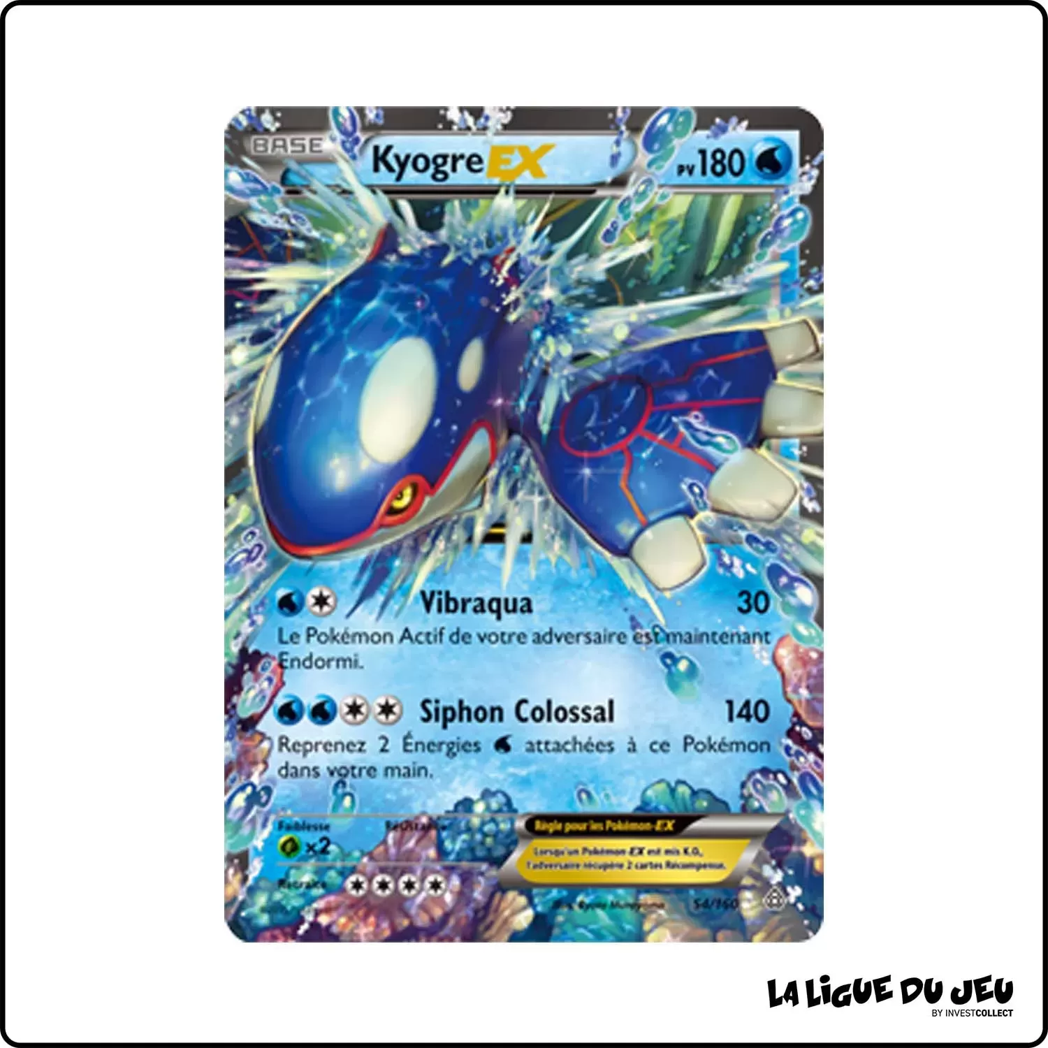 Ultra - Pokemon - Primo Choc - Kyogre-EX 54/160 Pokemon Company - 1