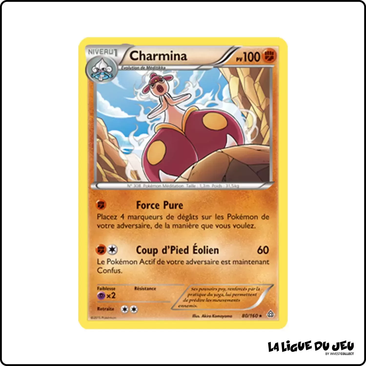 Holo - Pokemon - Primo Choc - Charmina 80/160 Pokemon Company - 1