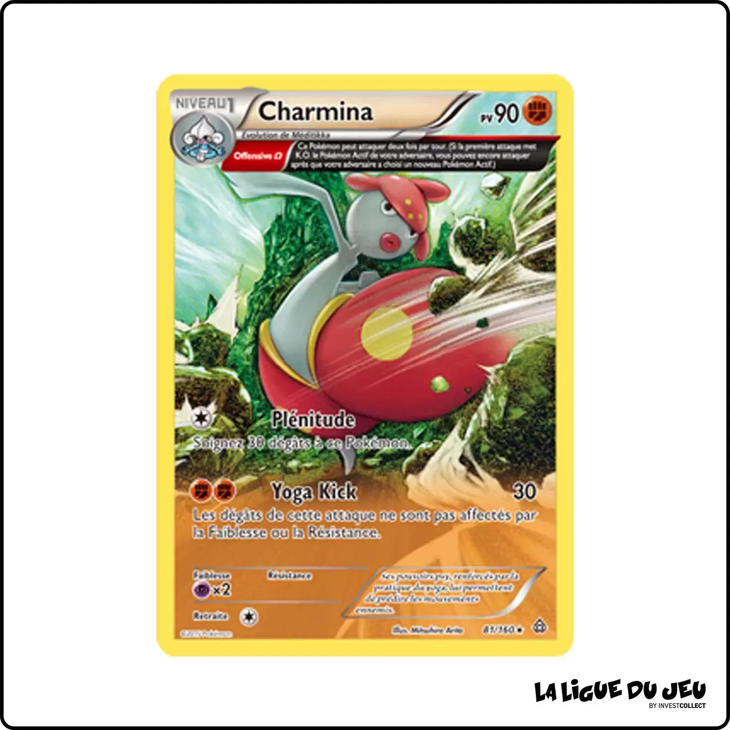 Rare - Pokemon - Primo Choc - Charmina 81/160 Pokemon Company - 1