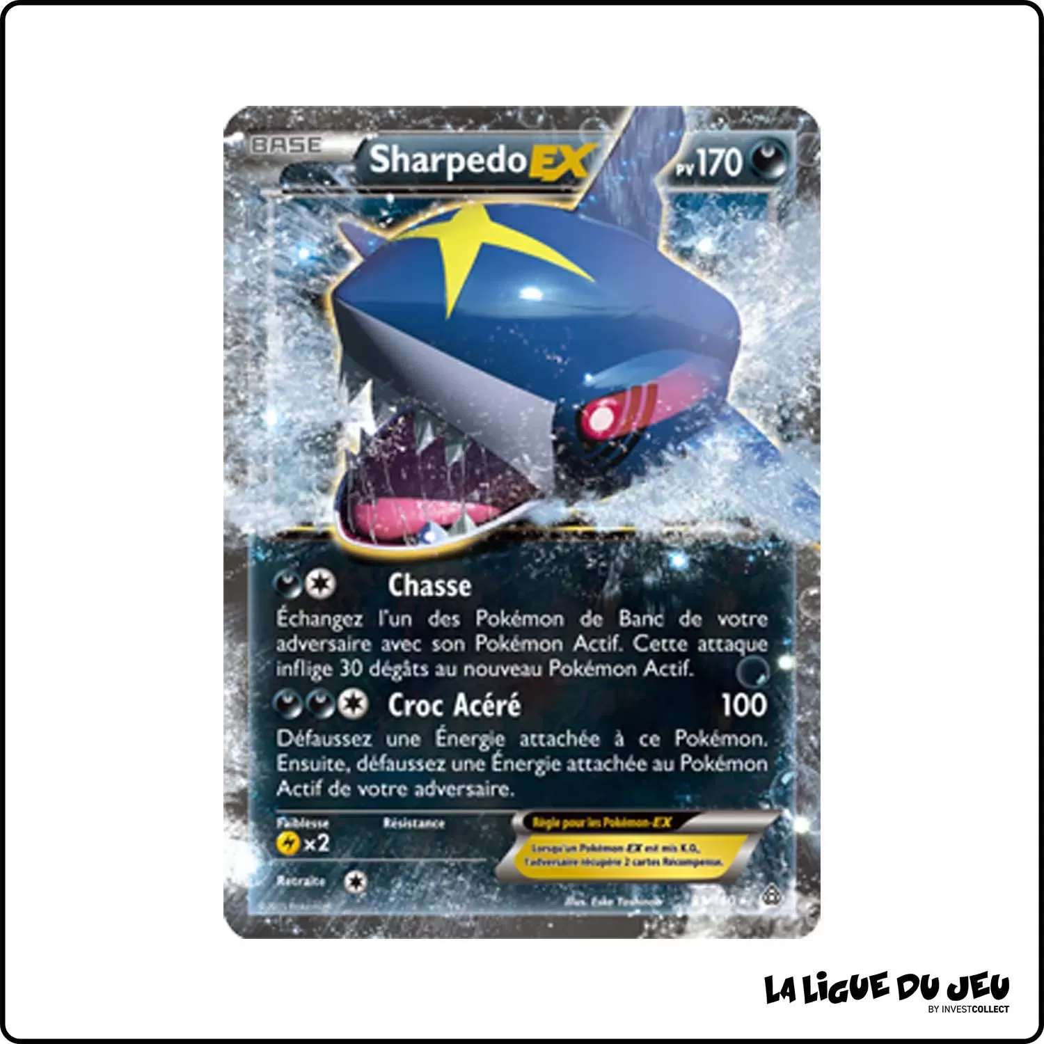 Ultra - Pokemon - Primo Choc - Sharpedo-EX 91/160 Pokemon Company - 1