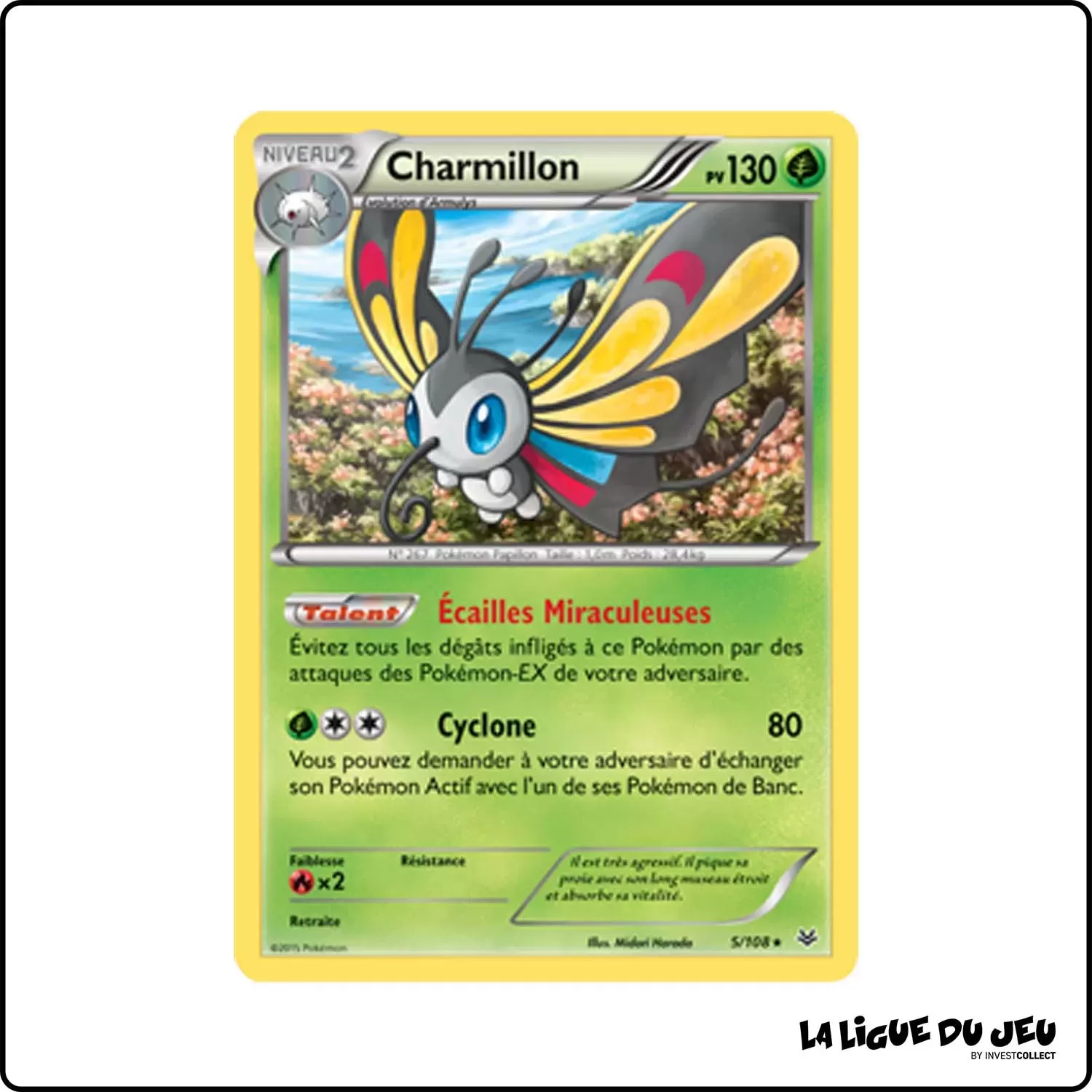 Holo - Pokemon - Ciel Rugissant - Charmillon 5/108 Pokemon Company - 1