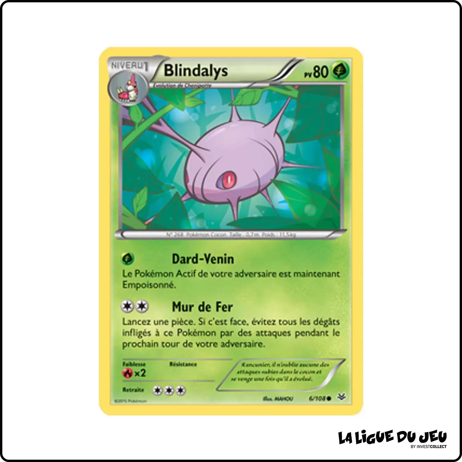 Commune - Pokemon - Ciel Rugissant - Blindalys 6/108 Pokemon Company - 1