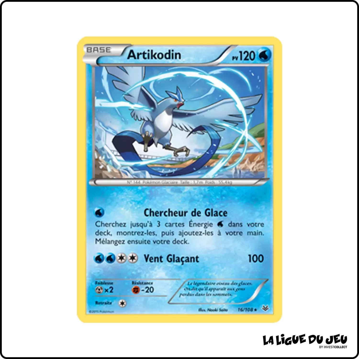 Rare - Pokemon - Ciel Rugissant - Artikodin 16/108 Pokemon Company - 1