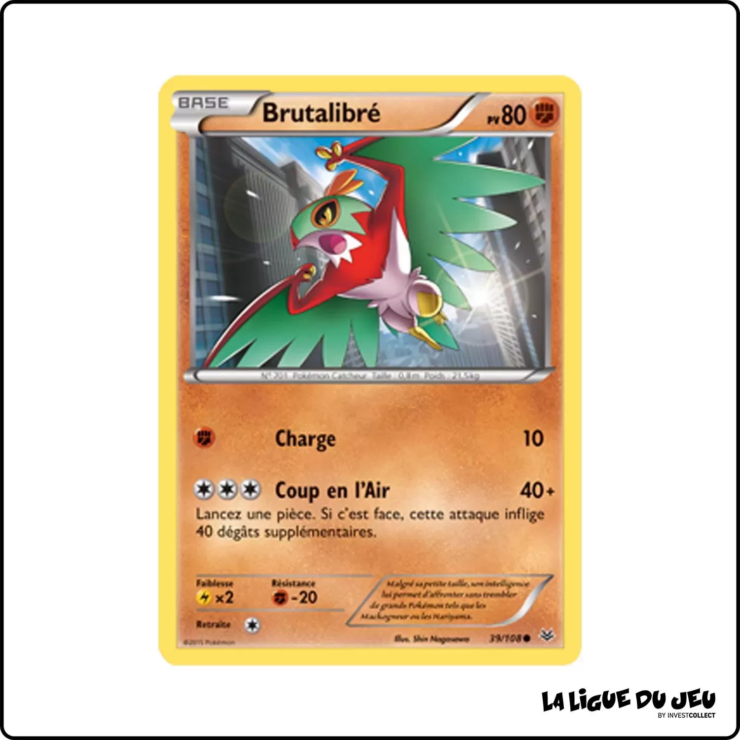 Commune - Pokemon - Ciel Rugissant - Brutalibré 39/108 Pokemon Company - 1