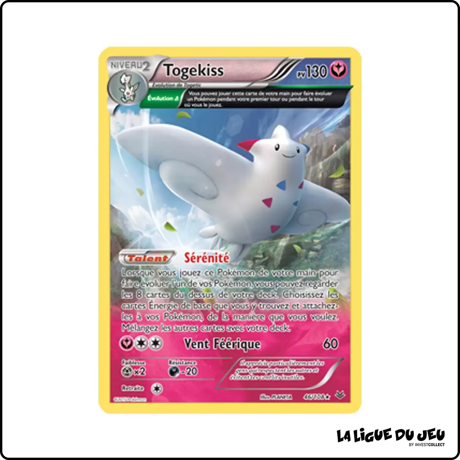 Holo - Pokemon - Ciel Rugissant - Togekiss 46/108 Pokemon Company - 1