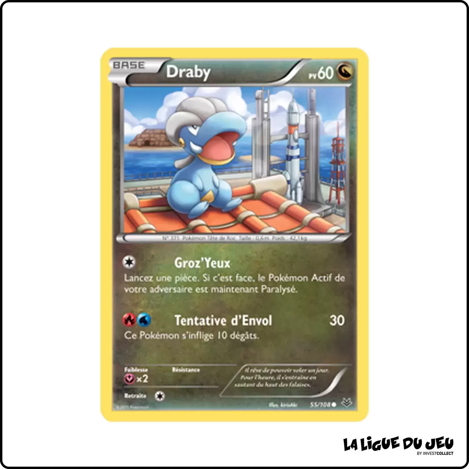 Commune - Pokemon - Ciel Rugissant - Draby 55/108 Pokemon Company - 1