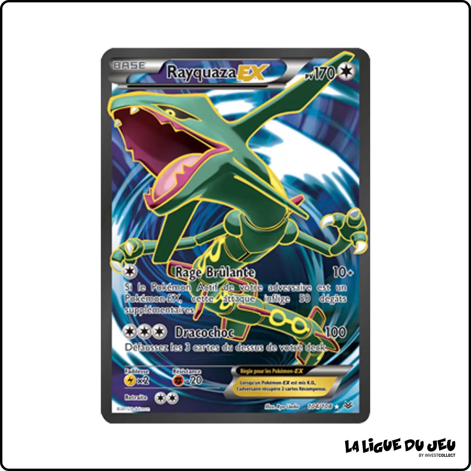 Ultra - Pokemon - Ciel Rugissant - Rayquaza-EX 104/108 Pokemon Company - 1