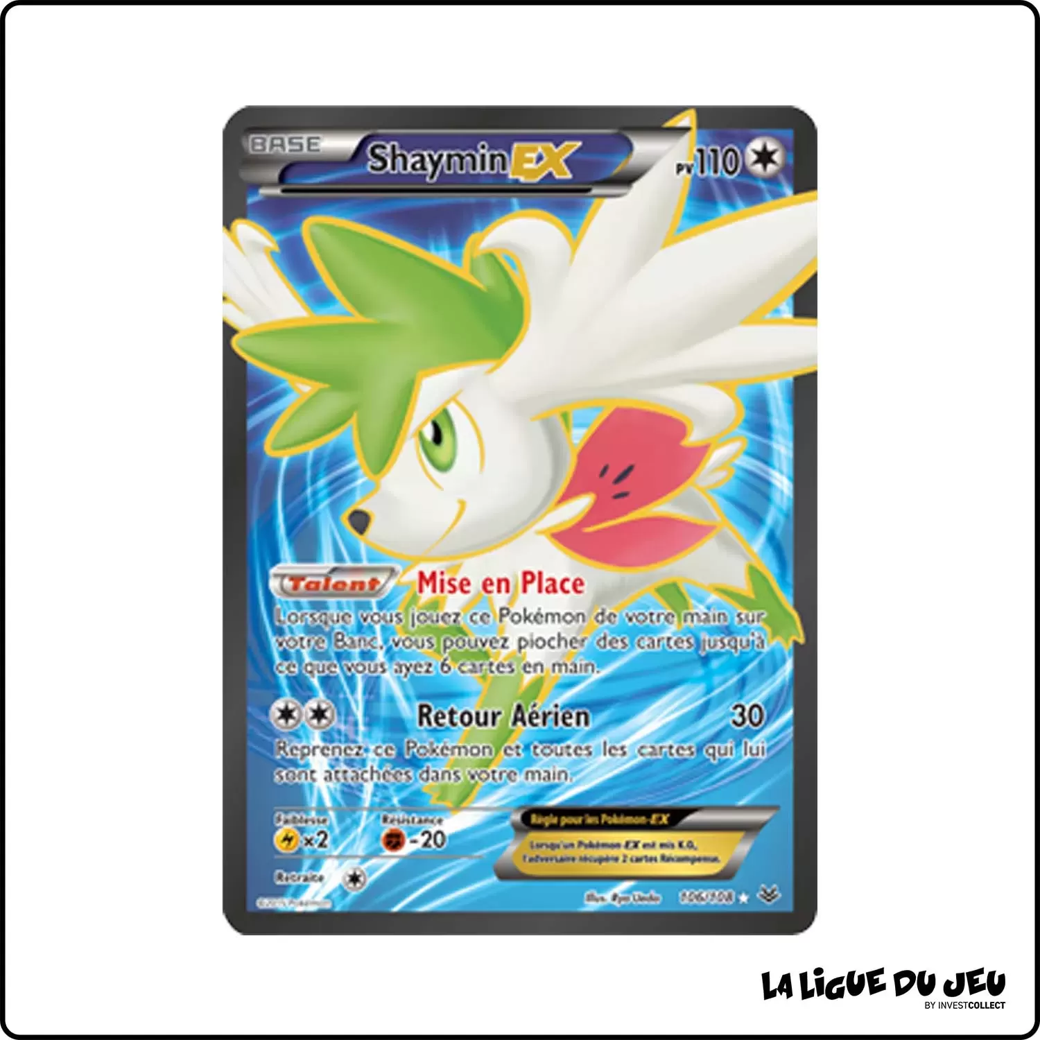 Ultra - Pokemon - Ciel Rugissant - Shaymin-EX 106/108 Pokemon Company - 1