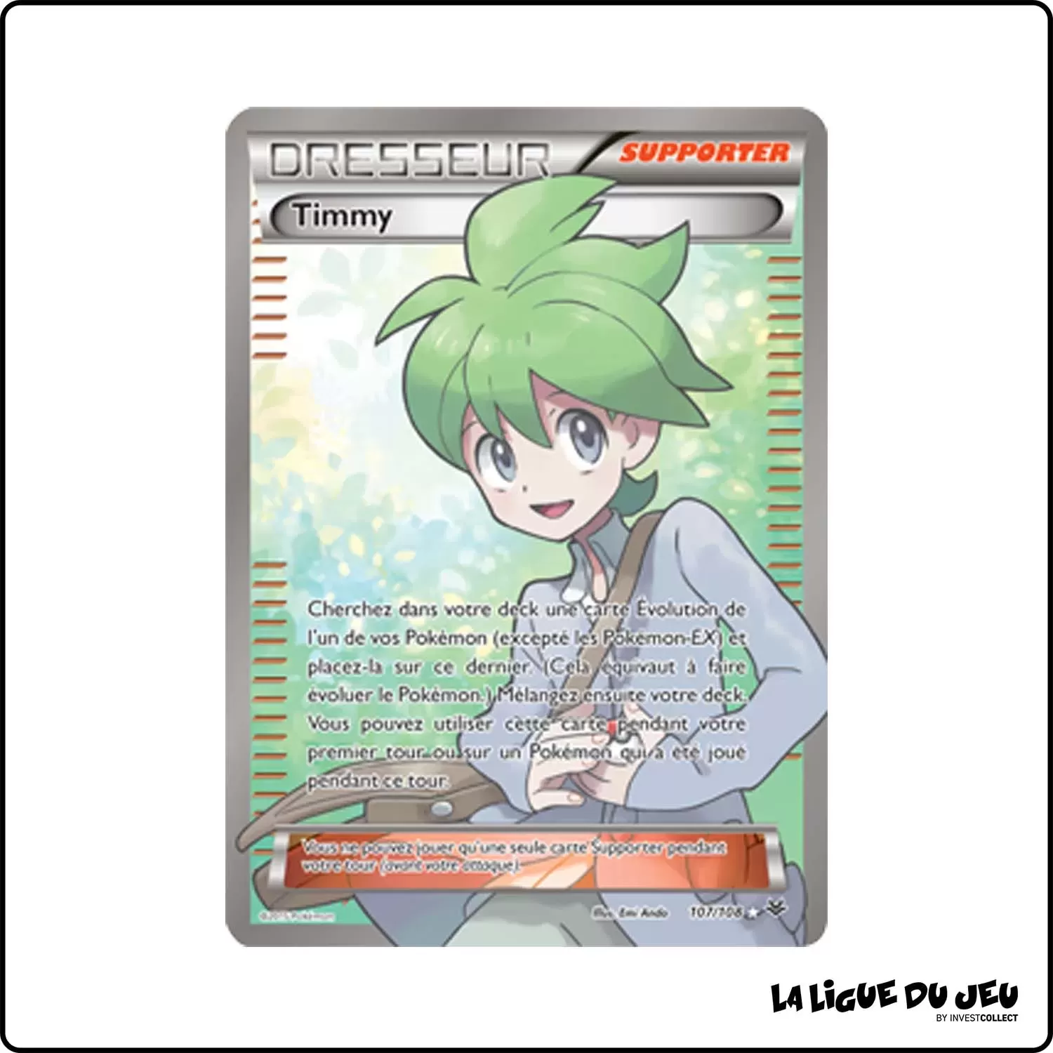 Ultra - Pokemon - Ciel Rugissant - Timmy 107/108 Pokemon Company - 1