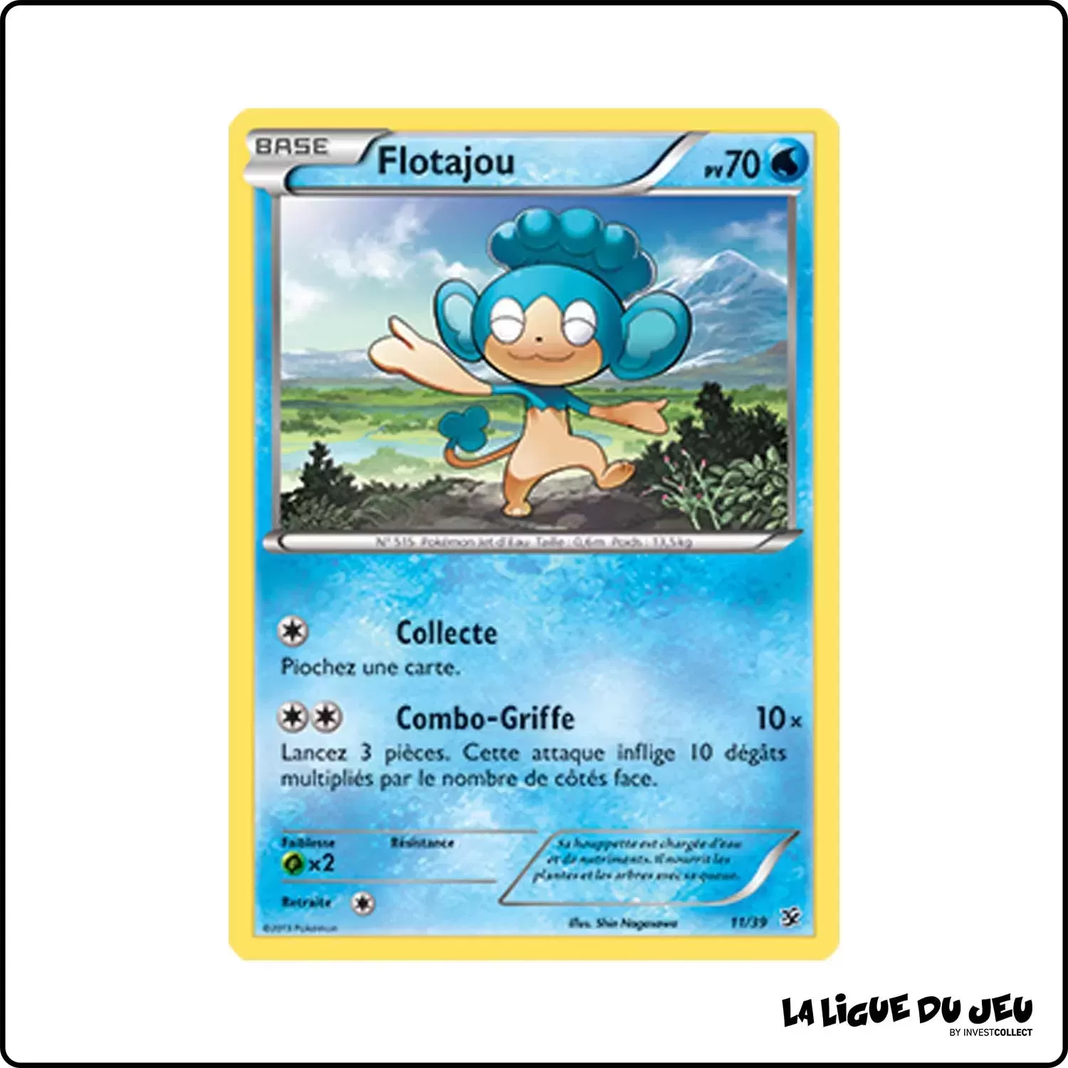 Commune - Pokemon - XY Bienvenue à Kalos - Flotajou 11/39 Pokemon Company - 1