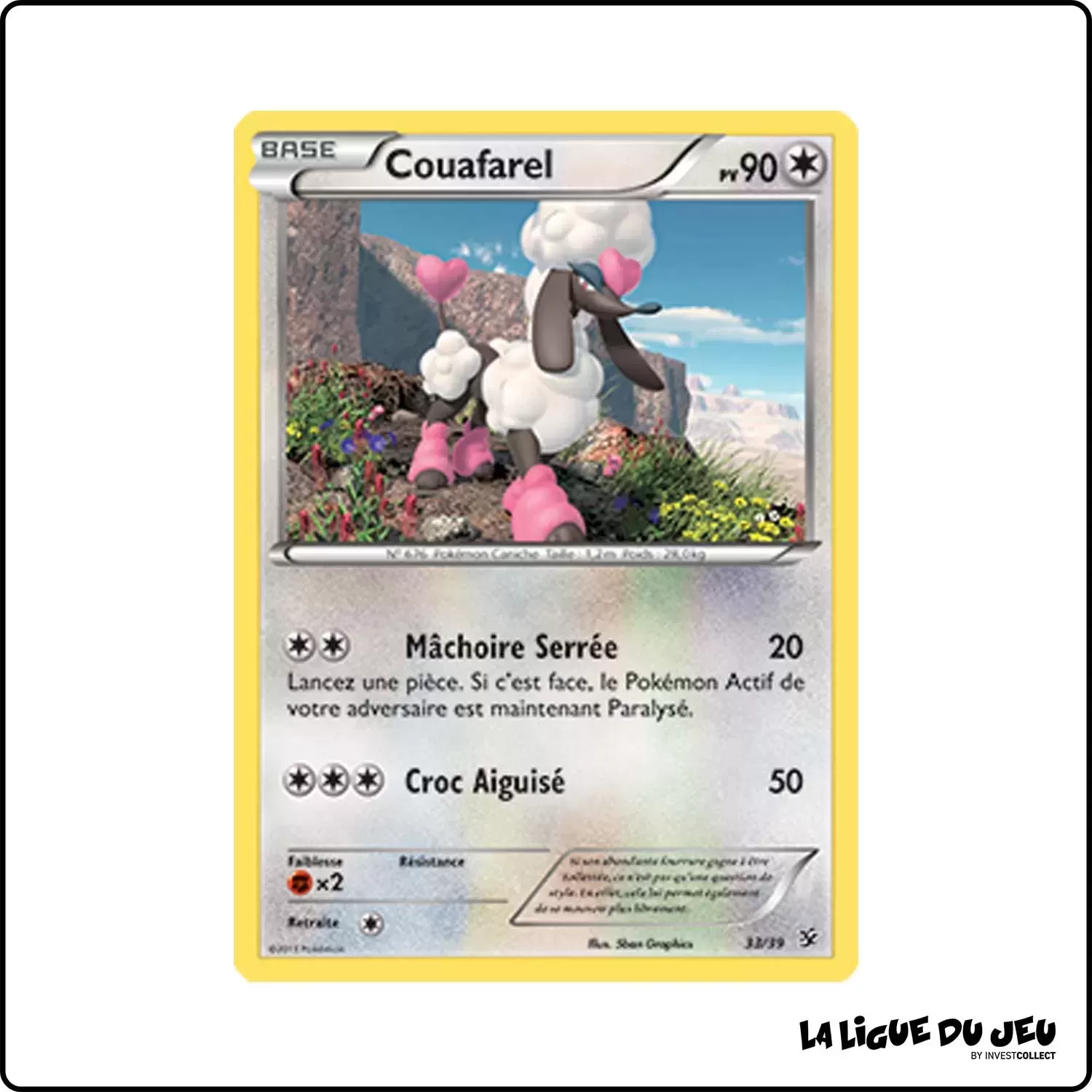 Commune - Pokemon - XY Bienvenue à Kalos - Couafarel 33/39 Pokemon Company - 1