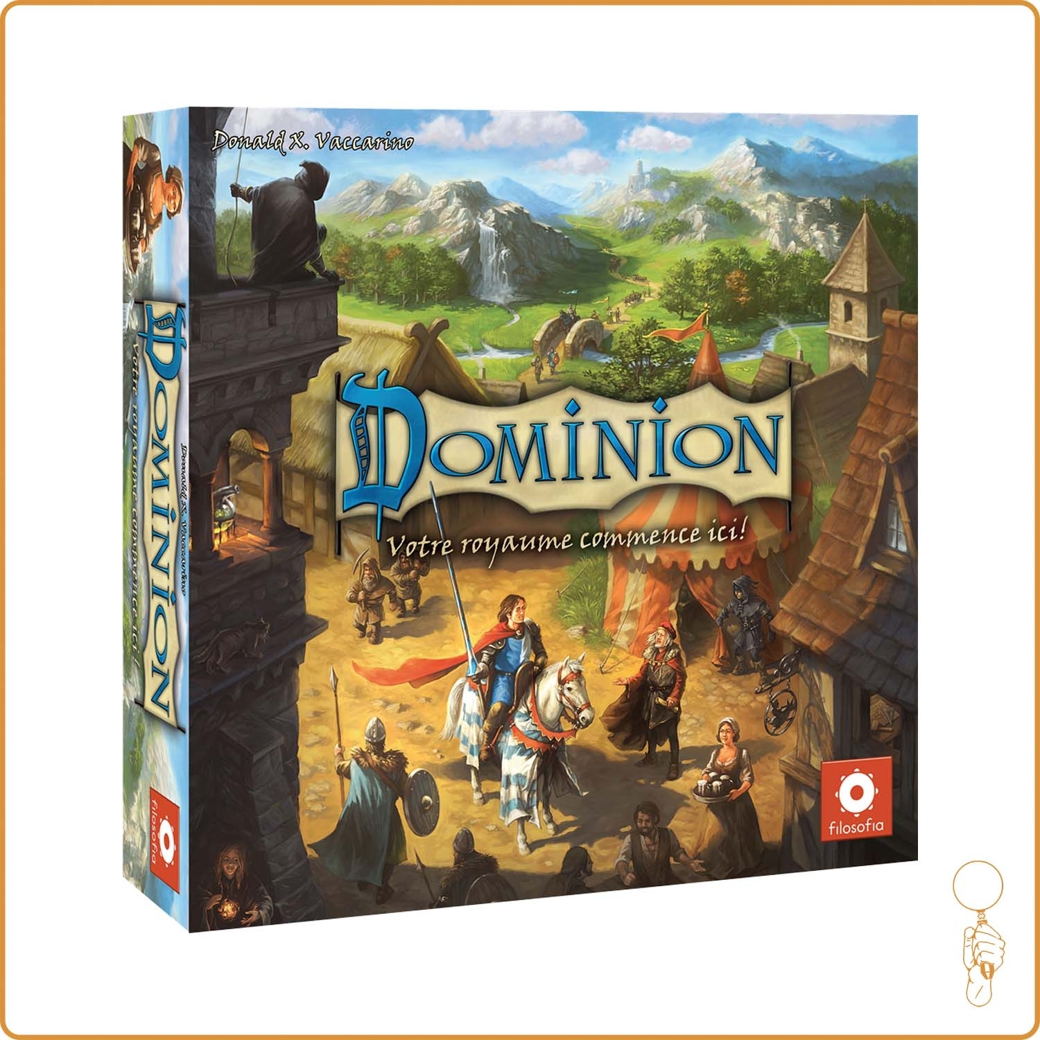 Set de 10 pièces de valeur Feldherr support de jeu de cartes pour Dominion  - Kingdom cartes