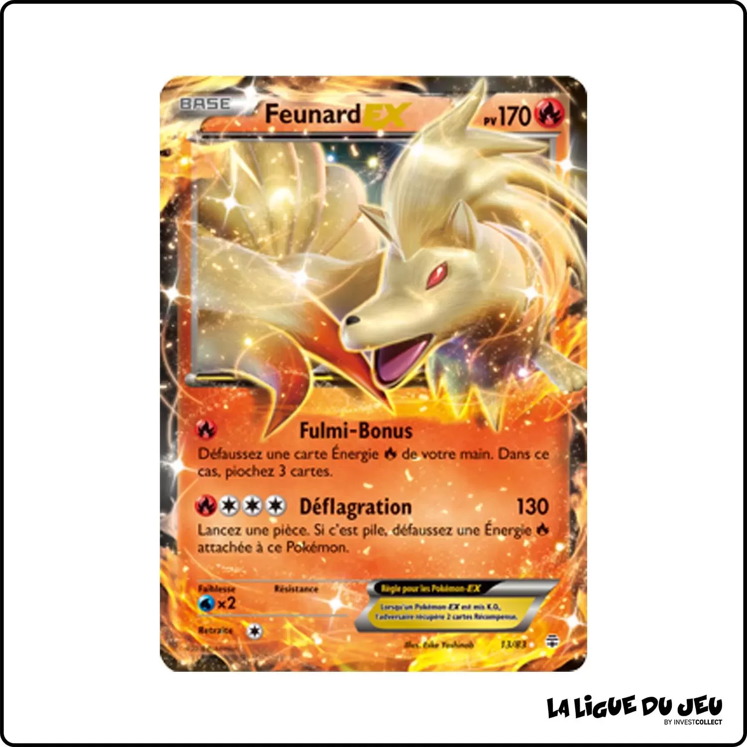 Ultra - Pokemon - Générations - Feunard-EX 13/83 Pokemon Company - 1