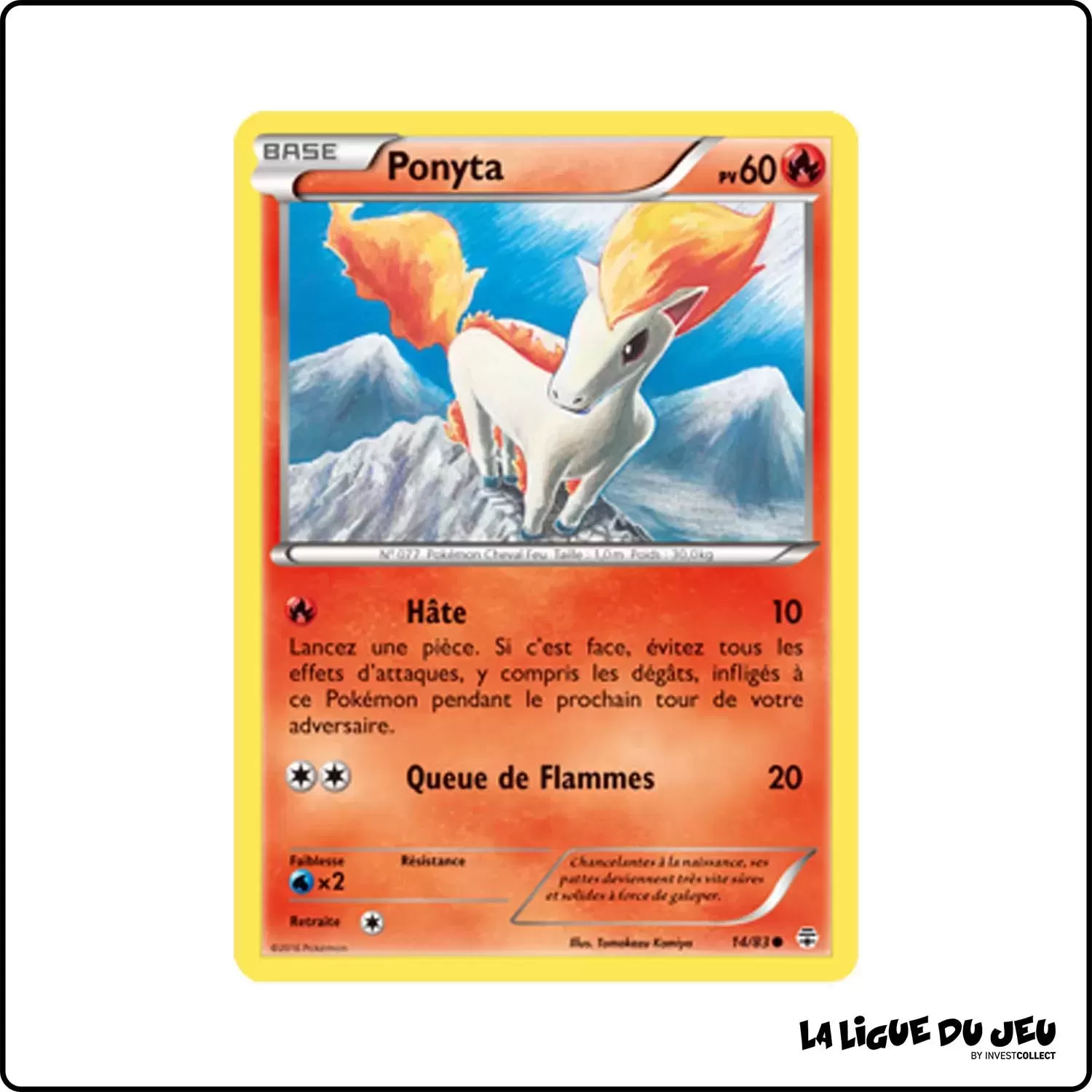 Commune - Pokemon - Générations - Ponyta 14/83 Pokemon Company - 1