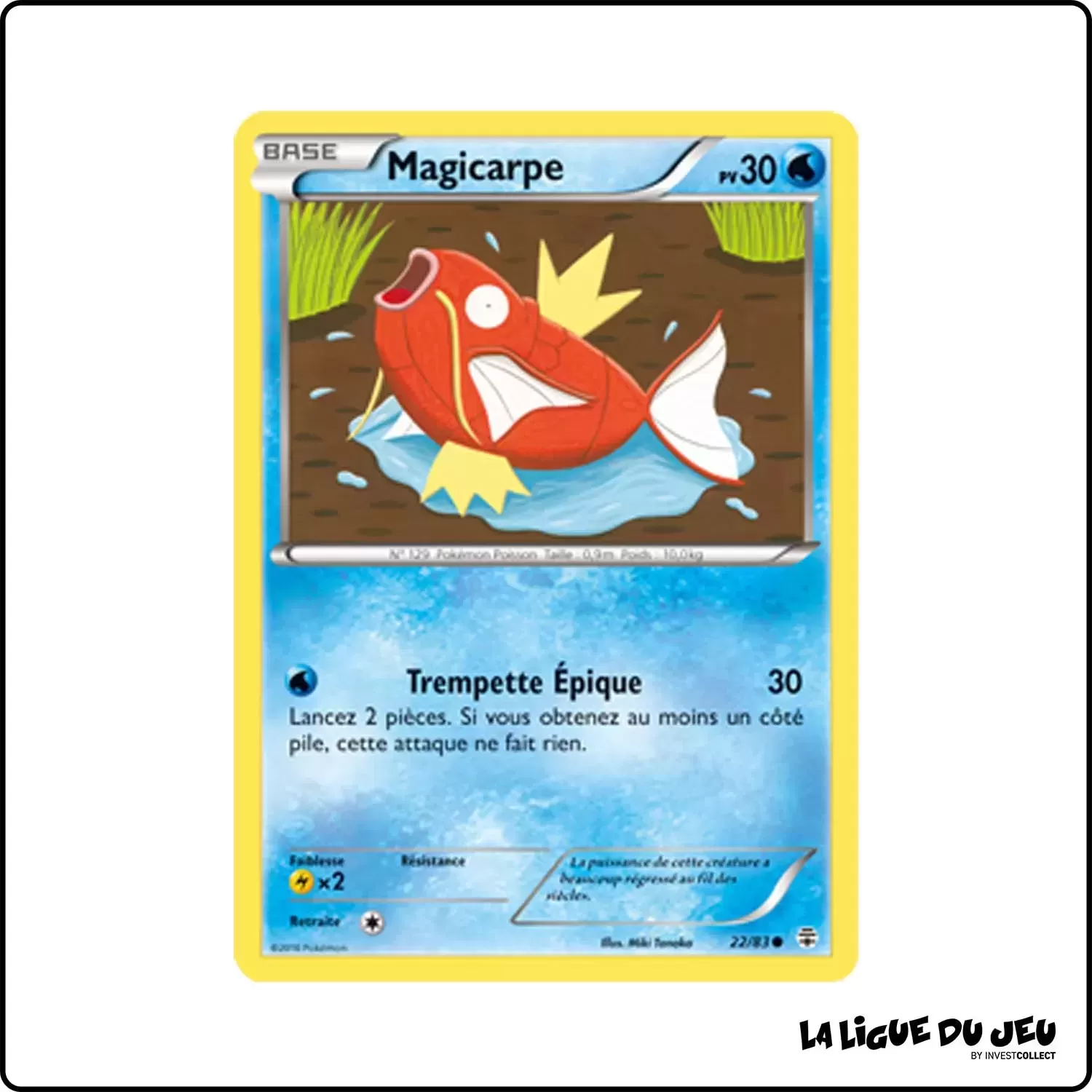 Commune - Pokemon - Générations - Magicarpe 22/83 Pokemon Company - 1