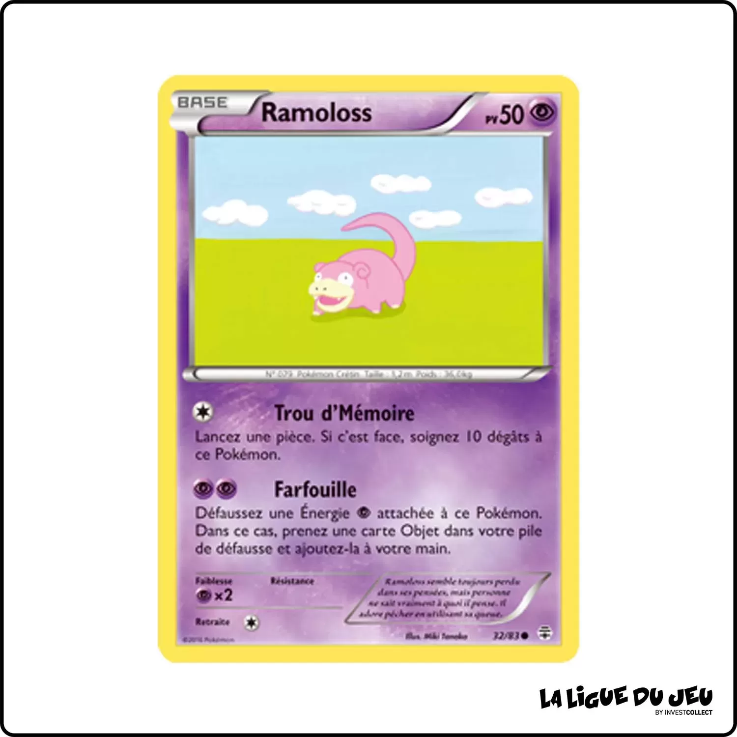 Commune - Pokemon - Générations - Ramoloss 32/83 Pokemon Company - 1