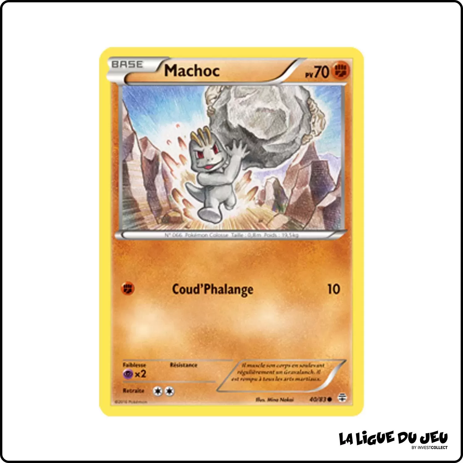 Commune - Pokemon - Générations - Machoc 40/83 Pokemon Company - 1