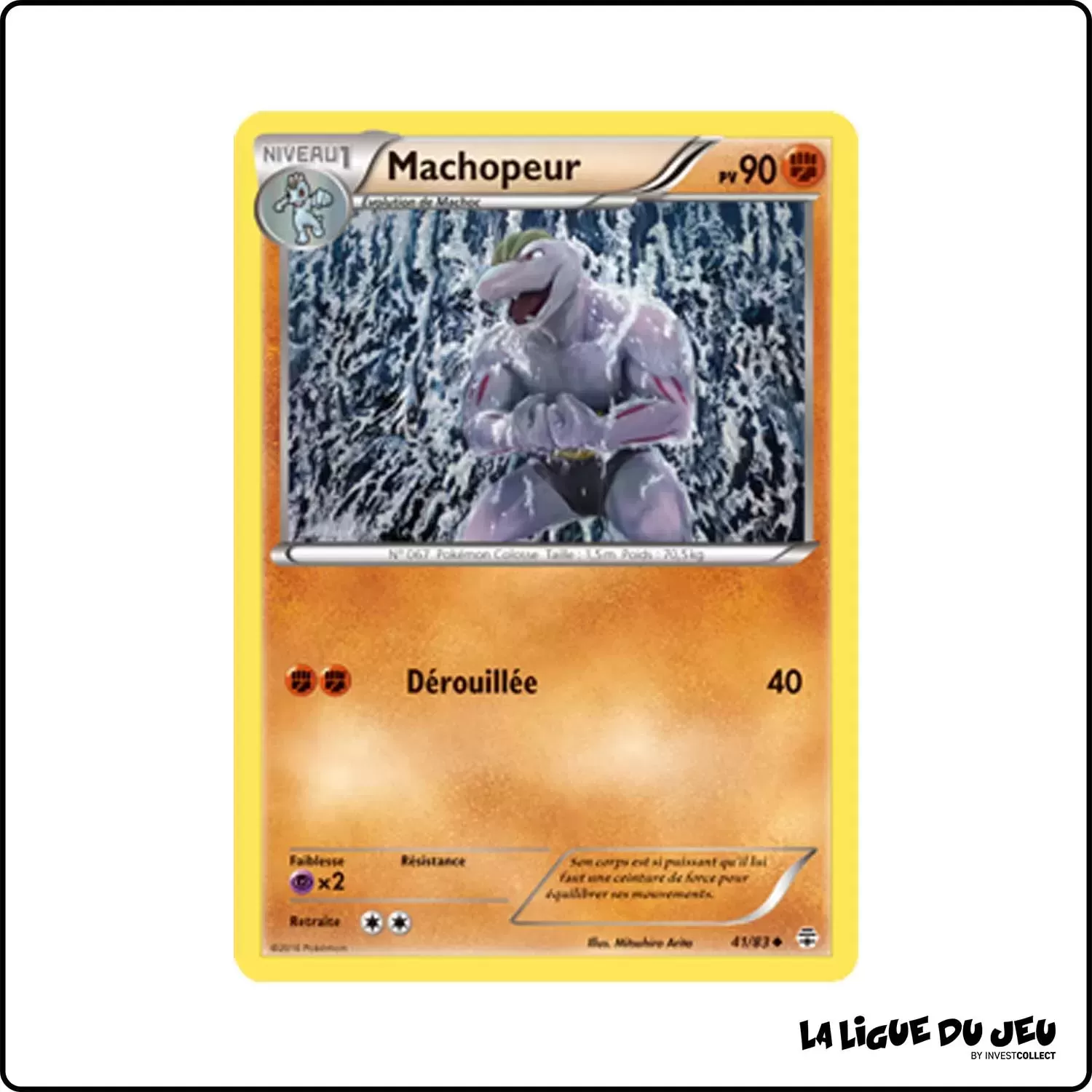 Peu commune - Pokemon - Générations - Machopeur 41/83 Pokemon Company - 1