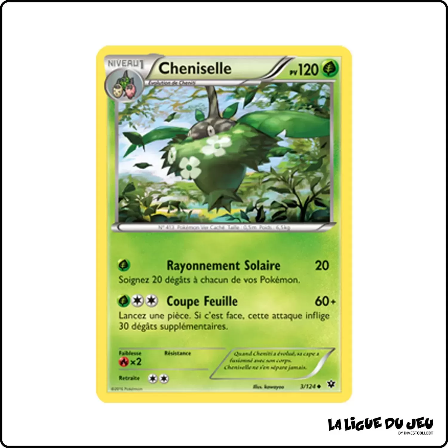 Peu commune - Pokemon - Impact des Destins - Cheniselle 3/125 Pokemon Company - 1