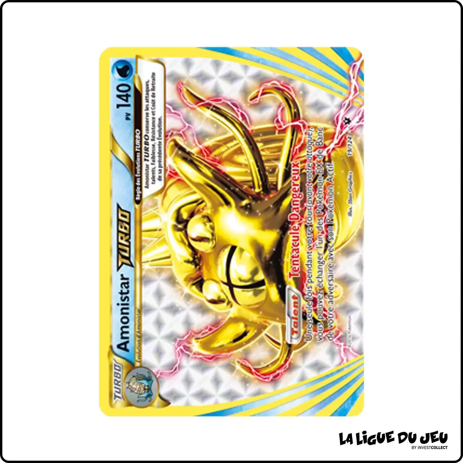 Turbo - Pokemon - Impact des Destins - Amonistar TURBO 19/125 Pokemon Company - 1