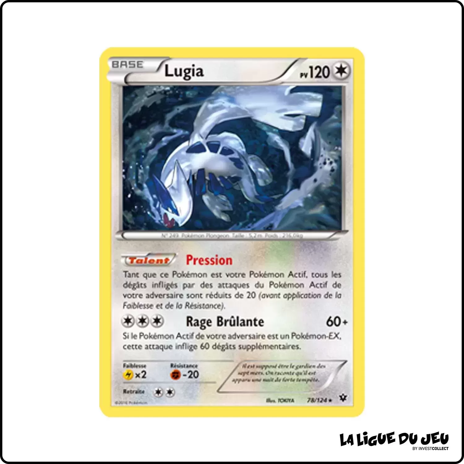 Rare - Pokemon - Impact des Destins - Lugia 78/125 Pokemon Company - 1